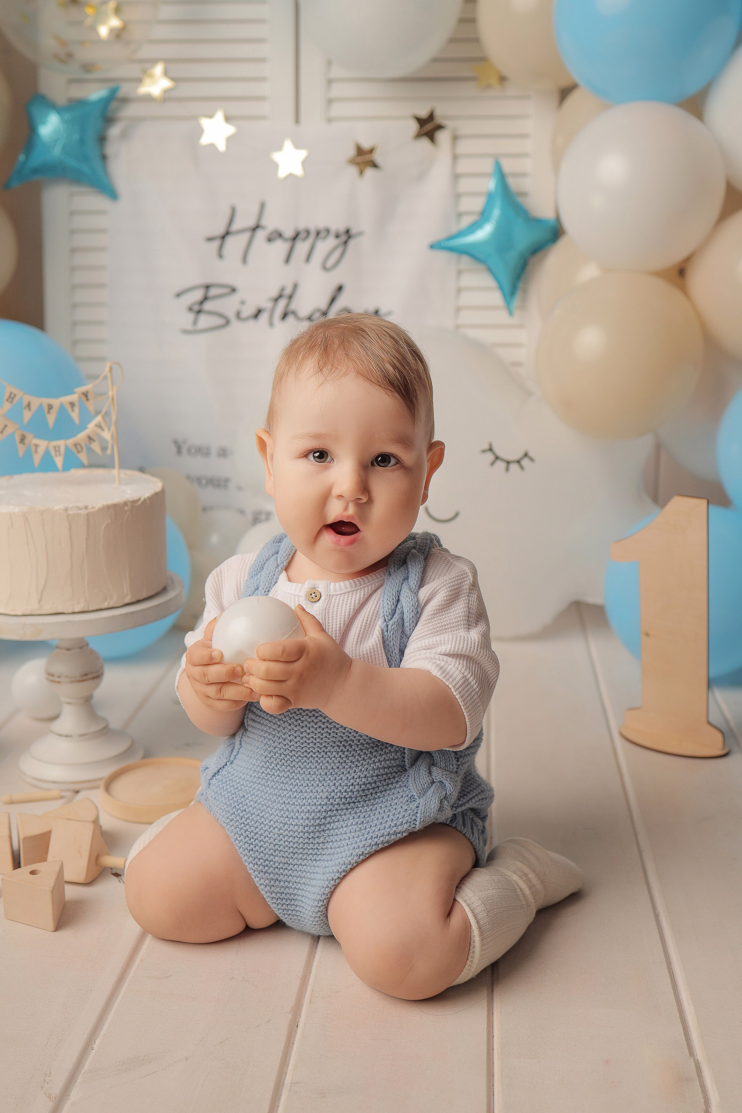 Денис, 1 годик. Фотограф новорожденных в Новокузнецке Анна Горошникова