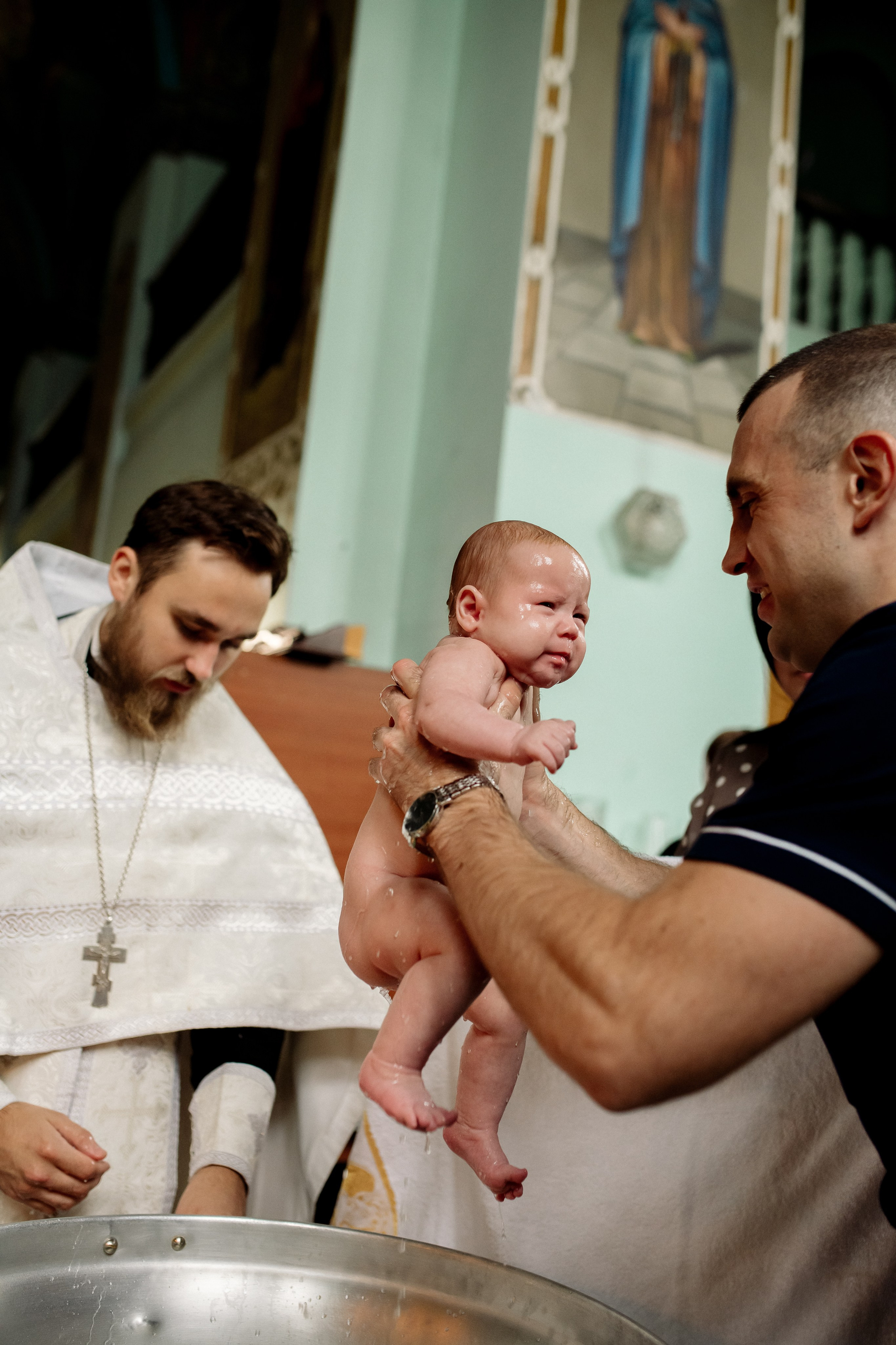 Крещение Агаты. Фотограф Мария Стрелкова