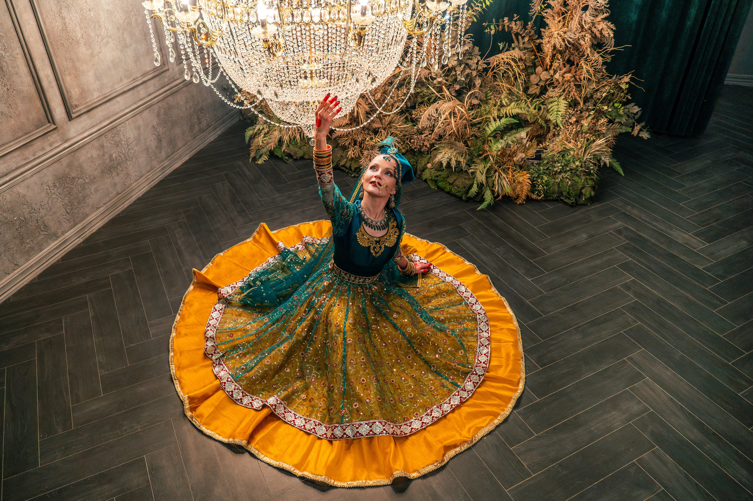 Съемка в Индийском стиле. Легкая фотография