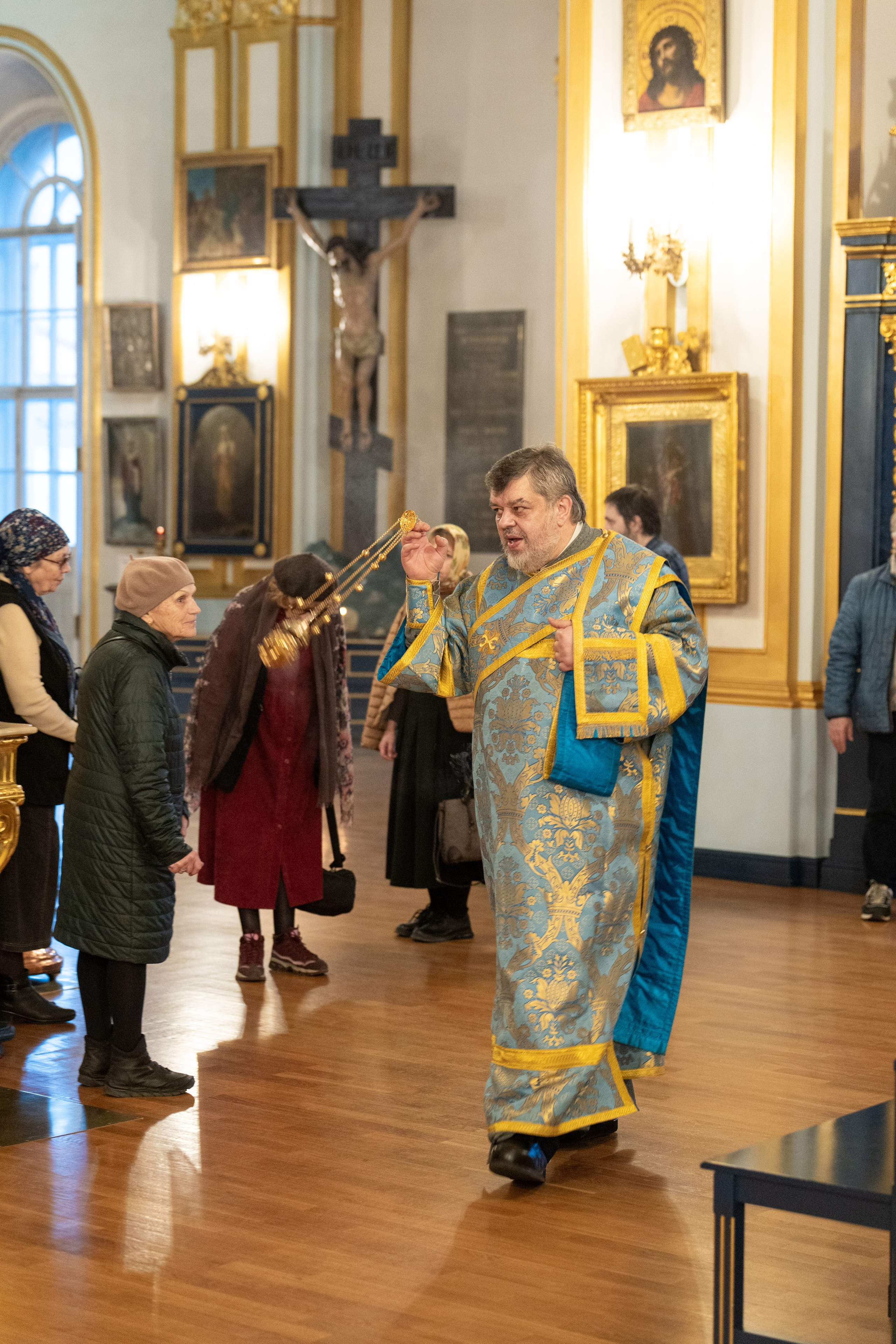 Утреня с акафистом Пресвятой Богородице. НИКОЛО-БОГОЯВЛЕНСКИЙ МОРСКОЙ СОБОР