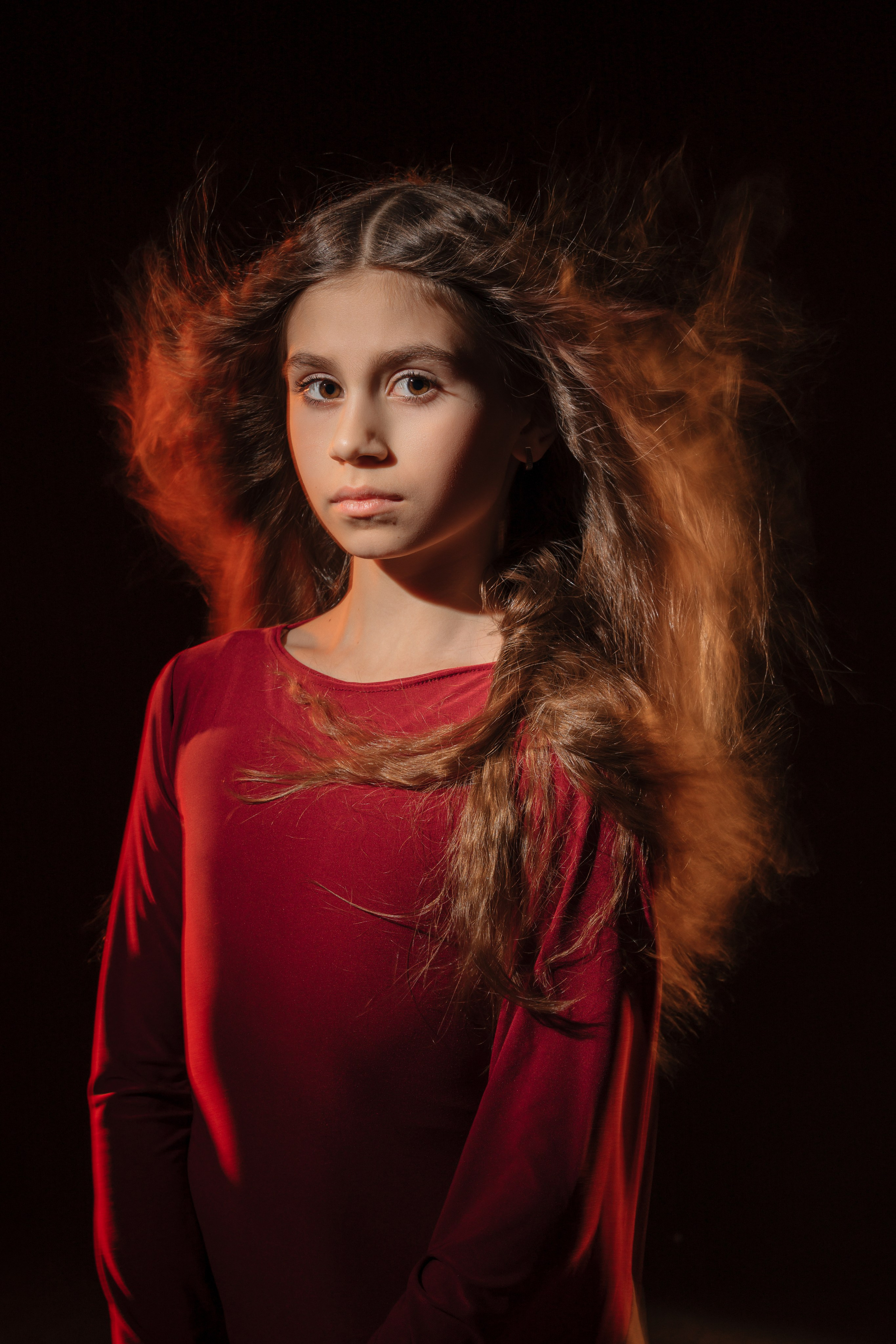 Лина, танец огня. Портретный фотограф в Санкт-Петербурге Дмитриева Наталия