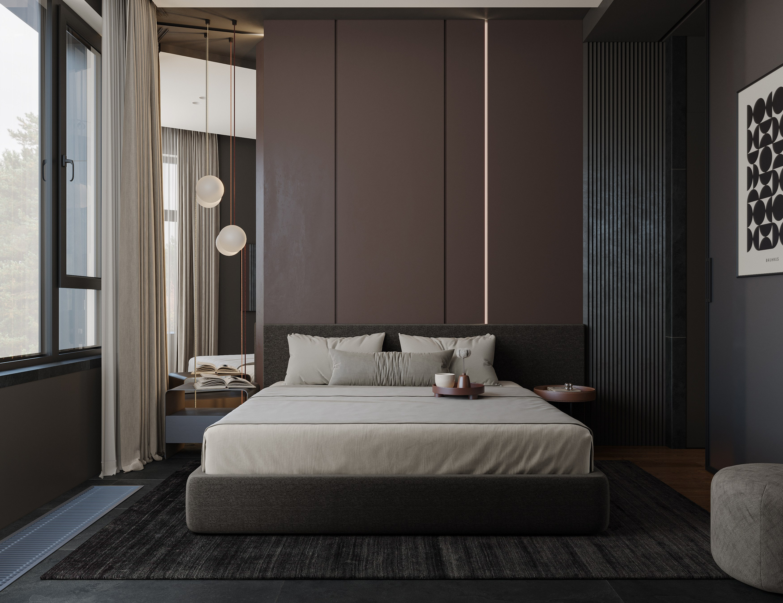 Квартира для L+D Archatelier. 3D визуализация интерьера и архитектурной среды