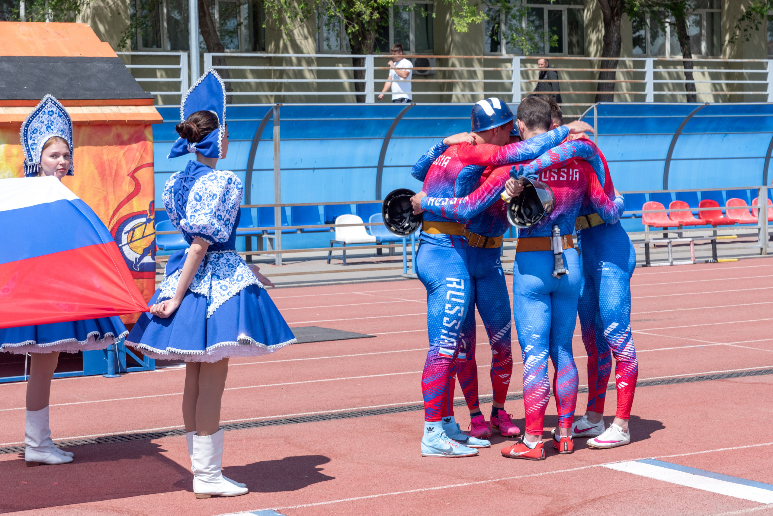 Пожарно-спасательные забеги. Фотограф Алеся Груздо Волгоград