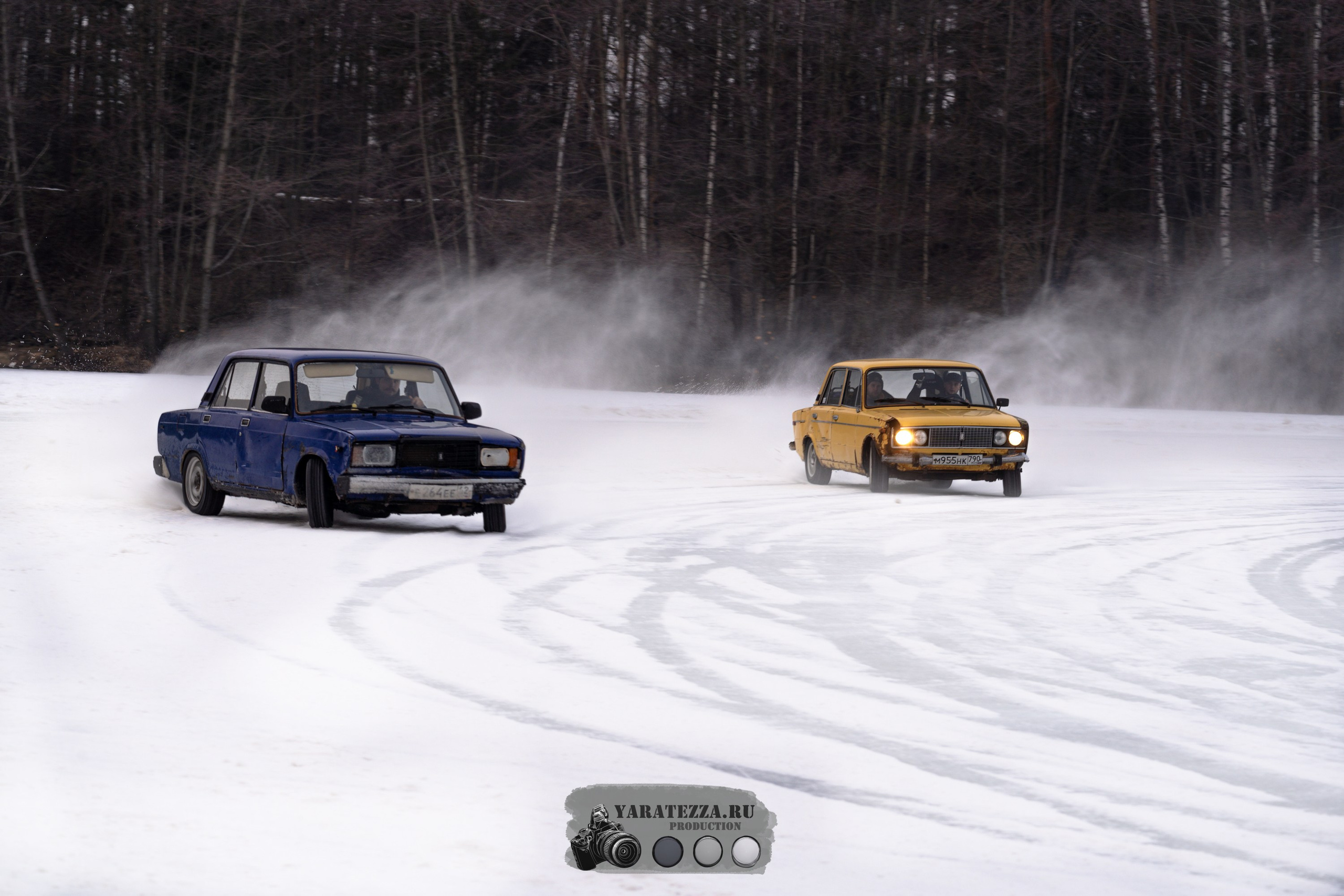 Тренировочный день на ледовой трассе. Yaratezza production