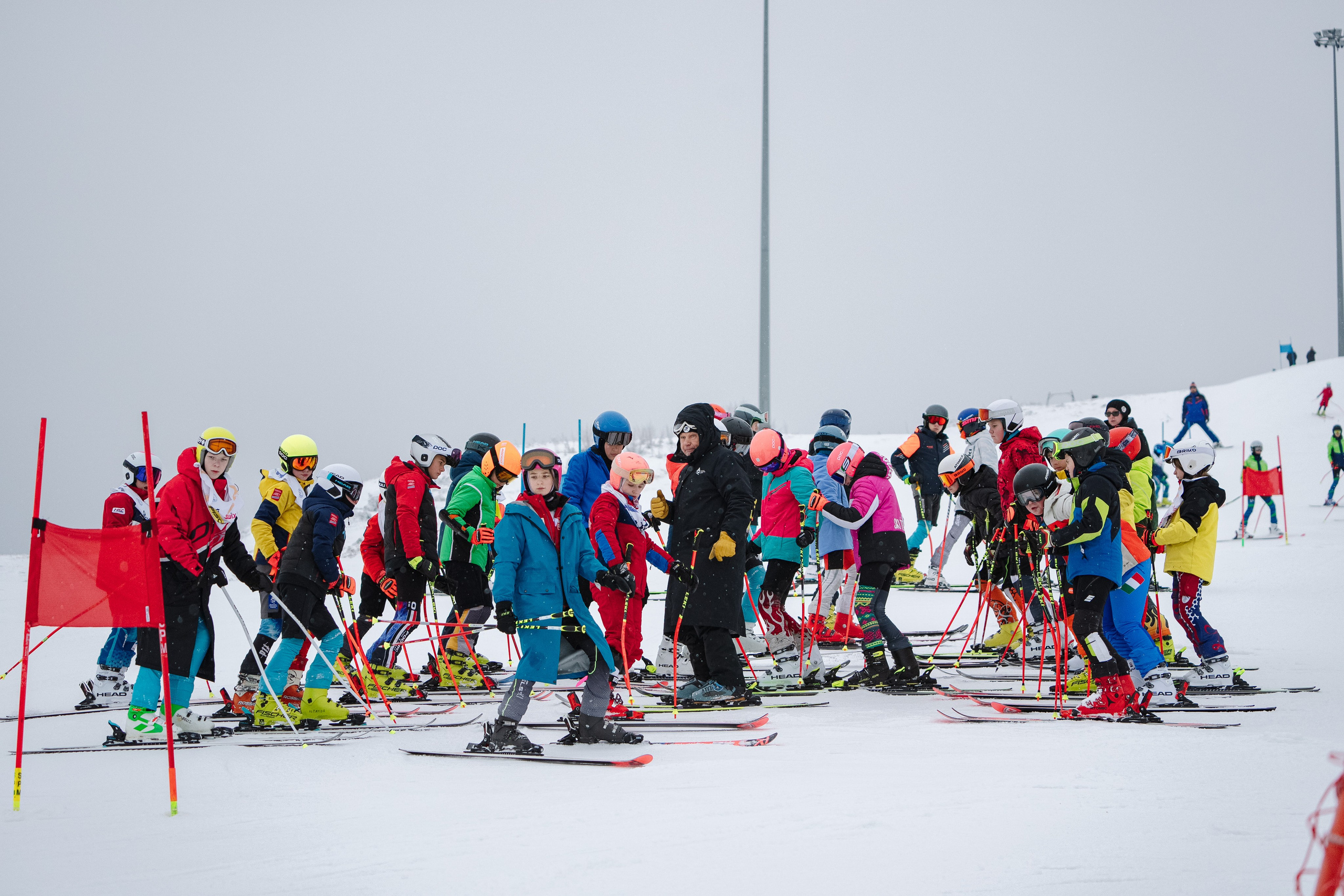 Горные лыжи. Первенство Центрального Федерального Округа. GS U14 Шуколово. Фотограф Студитский Евгений