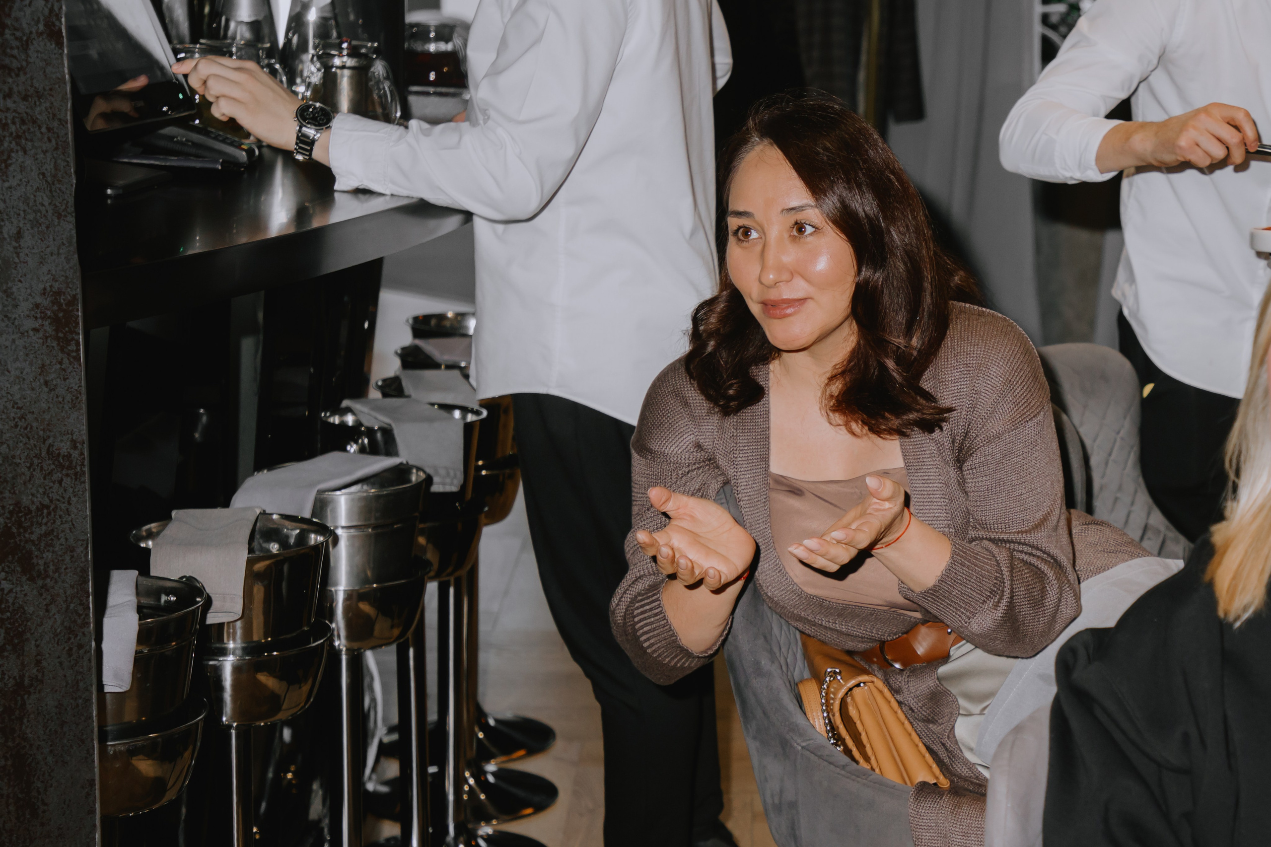 Бизнес завтрак на 89 этаже. Фотограф в Москве и Санкт-Петербурге Дарина