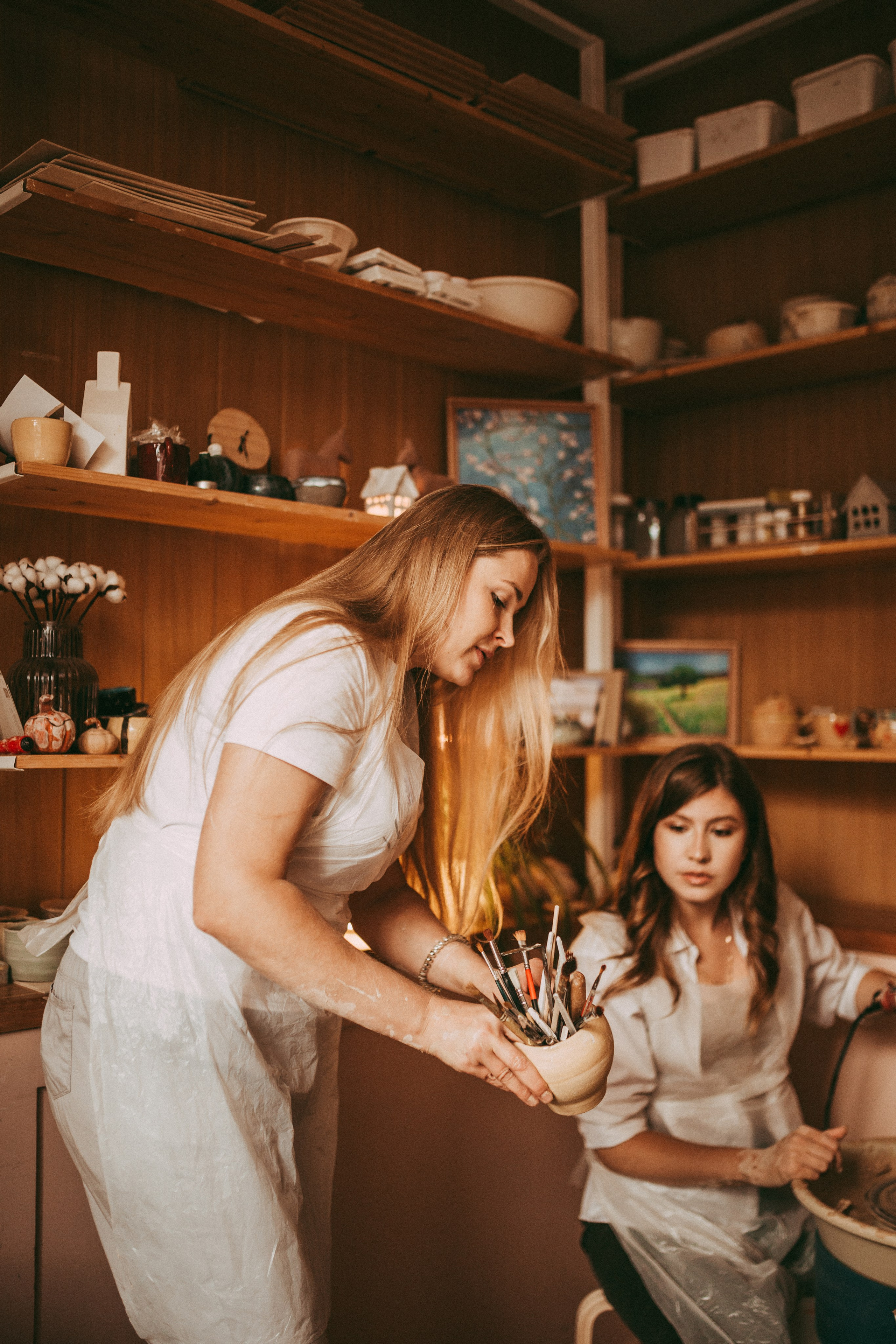Лав стори в гончарной. Семейный и детский фотограф в Нижнем Новгороде Наумова Лидия