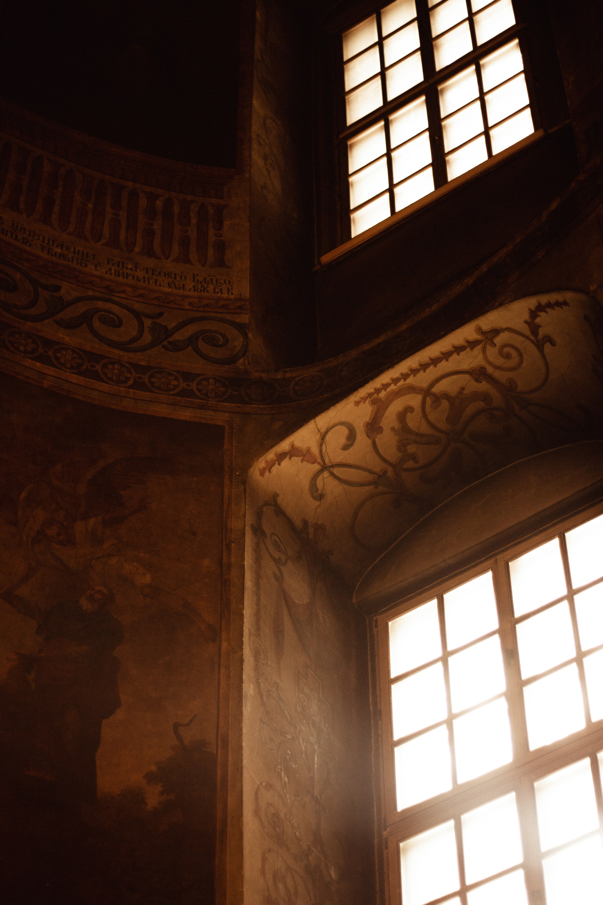 В храме. Мария Колесникова