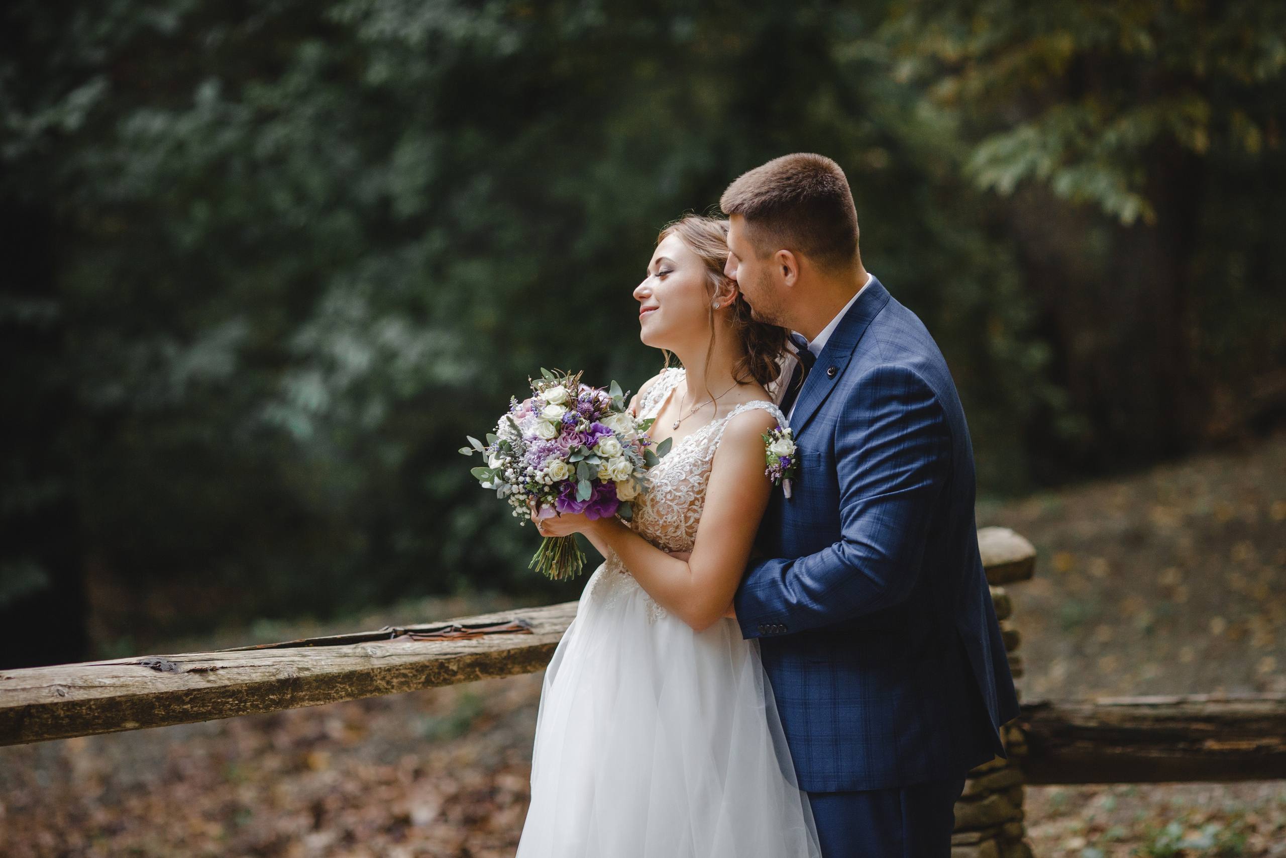 Свадьба в лесу. Свадебный и семейный фотограф в Краснодаре