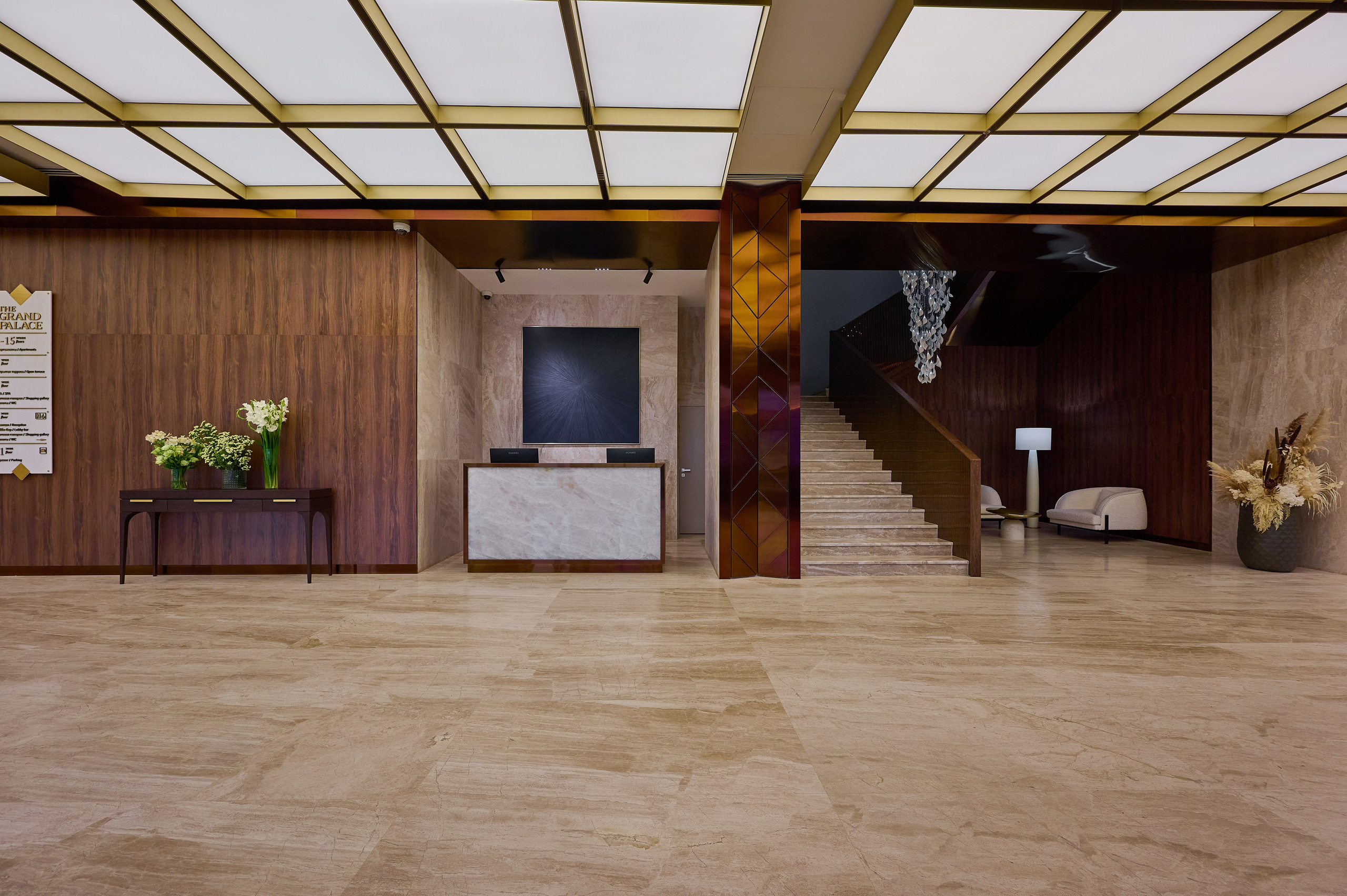 Холл The Grand Palace. Интерьерный фотограф в Краснодаре