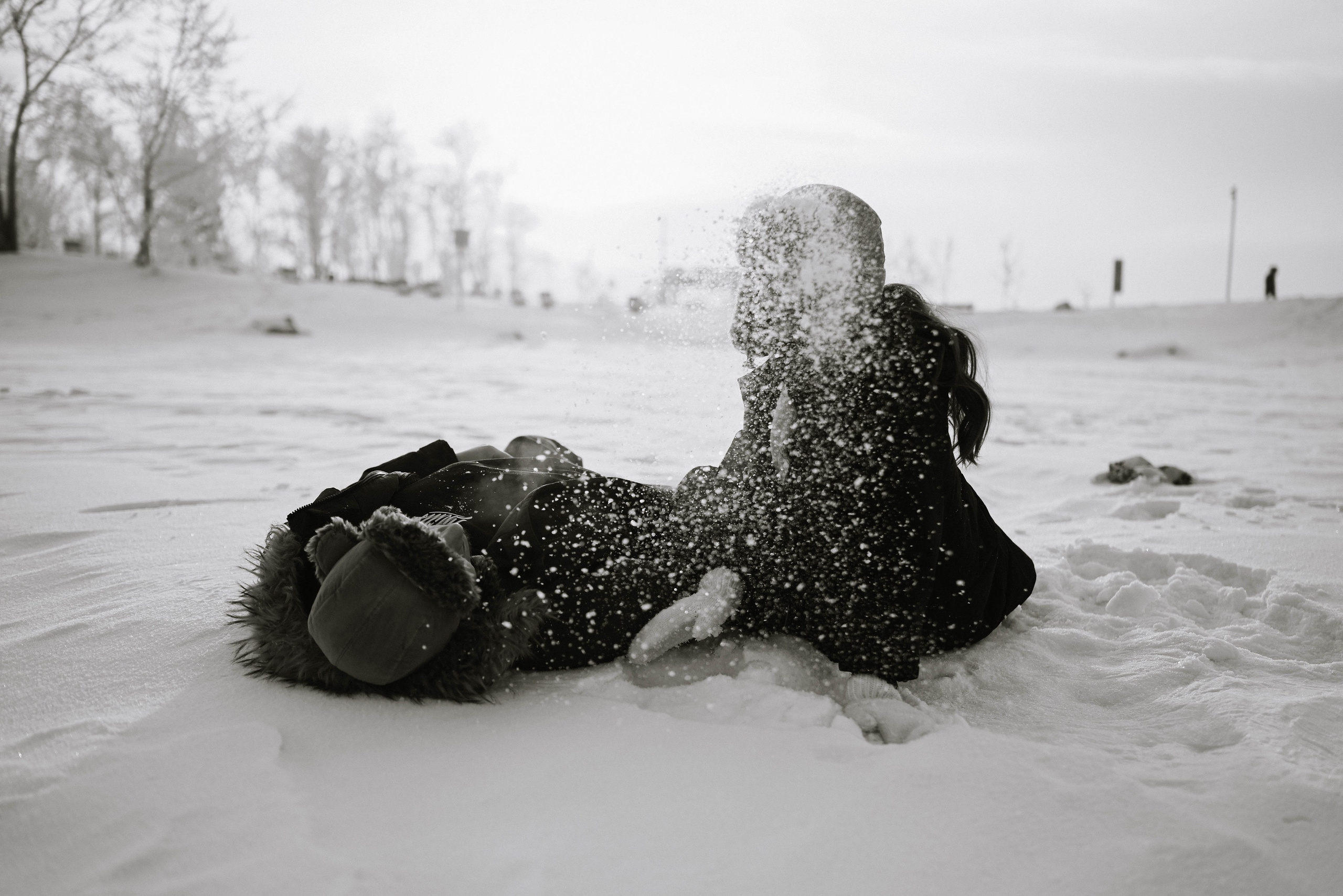 Катя и Саша. Морозное LoveStory. Фотограф Красноярск Базуев Марк