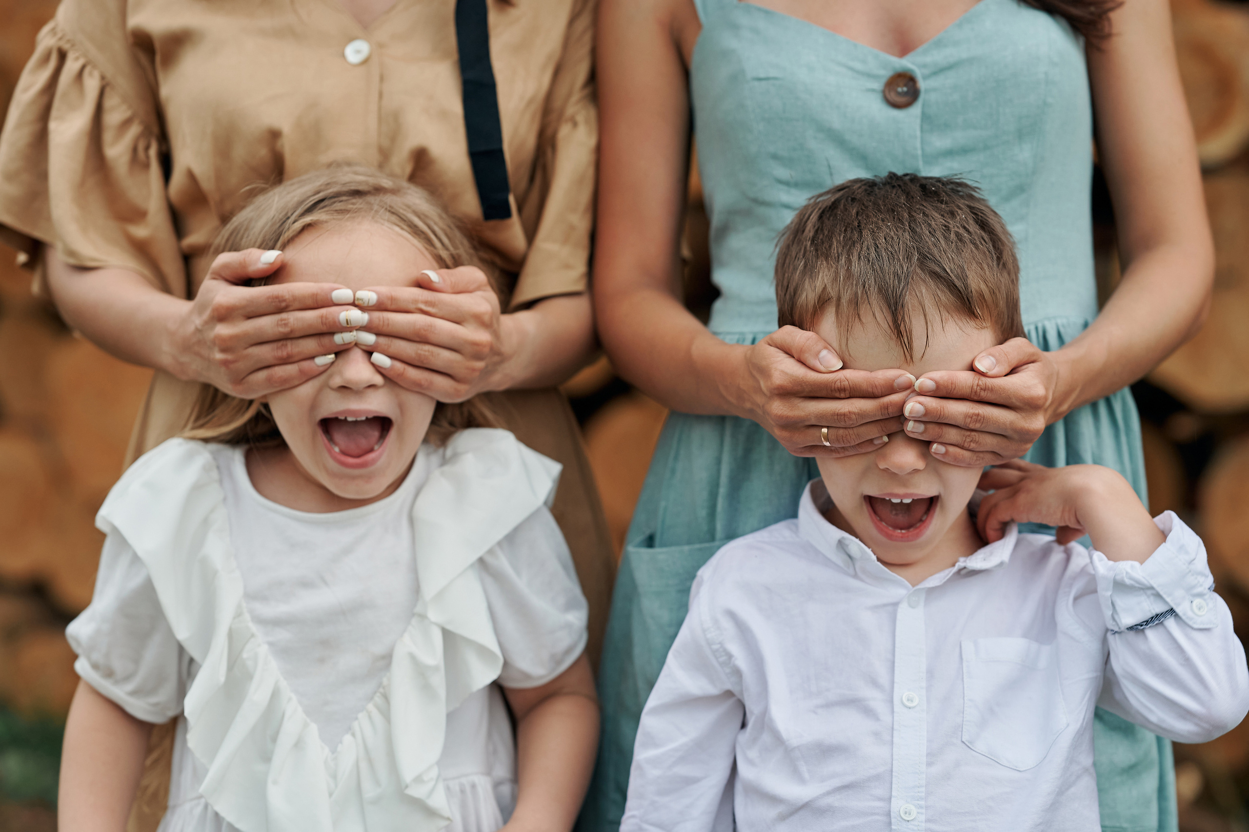 Настя и Марина с детьми. Семейный и репортажный фотограф Сергей Белягиин г. Екатеринбург