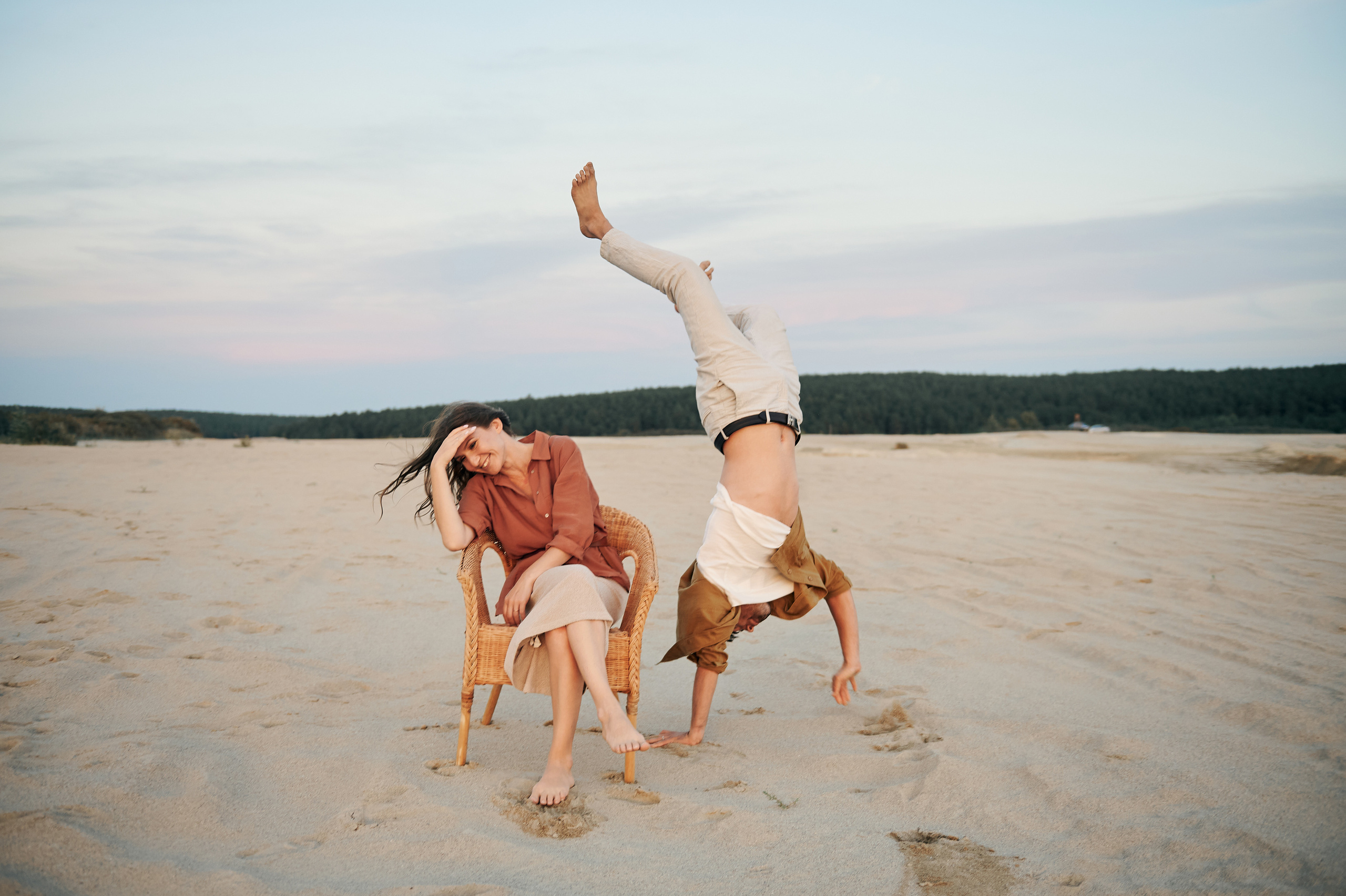 В песках. Семейный и репортажный фотограф Сергей Белягиин г. Екатеринбург