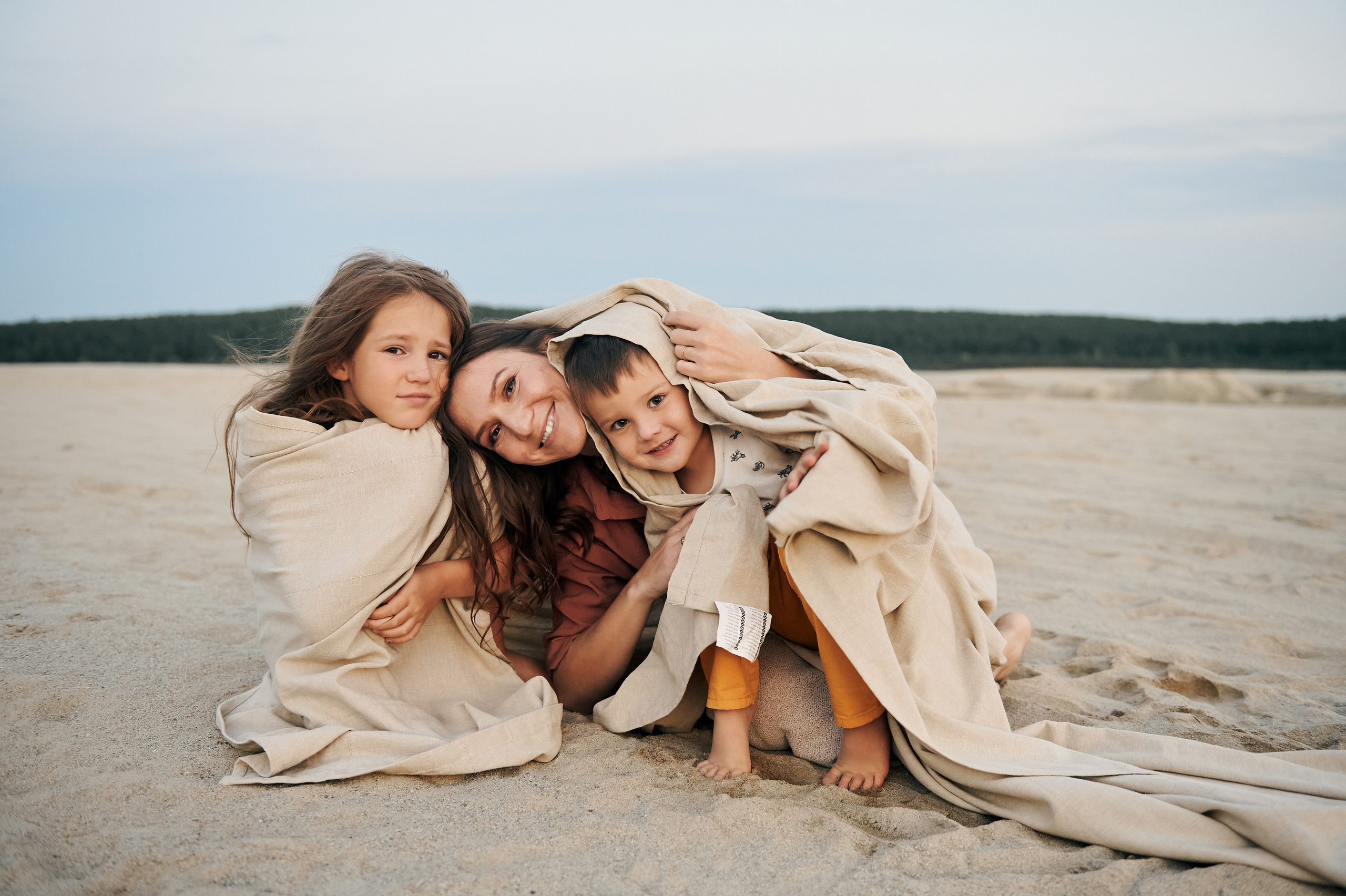 В песках. Семейный и репортажный фотограф Сергей Белягиин г. Екатеринбург
