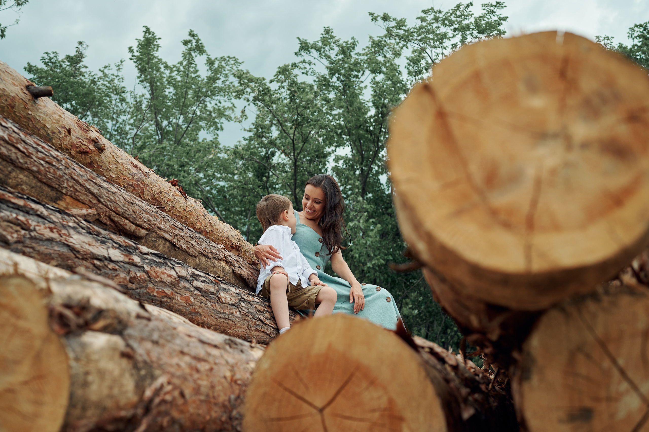 Настя и Марина с детьми. Семейный и репортажный фотограф Сергей Белягиин г. Екатеринбург