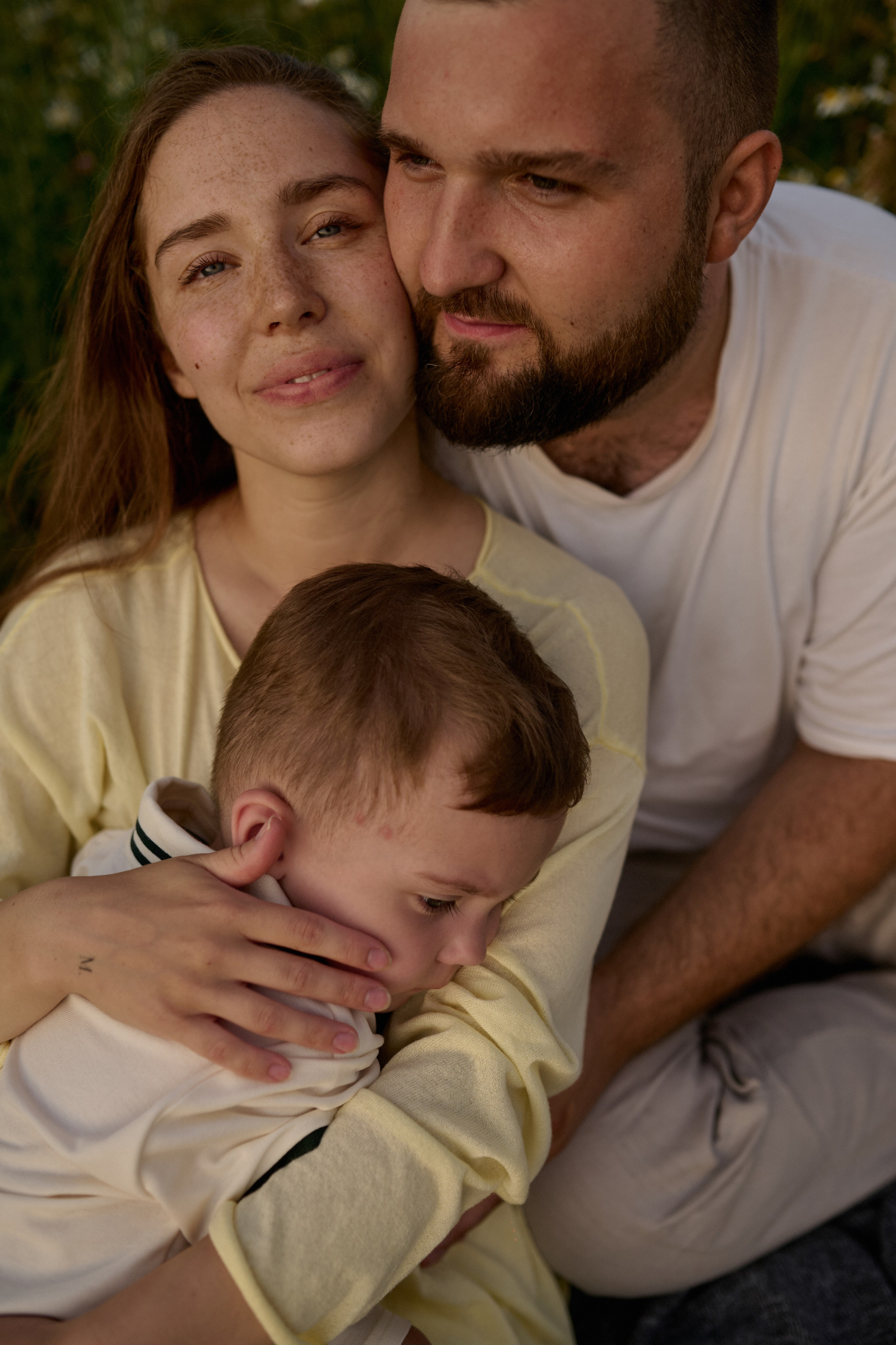 Рома, Оля, Максим и ромашки. Семейный и свадебный lifestyle-фотограф в Москве Мария Петрова