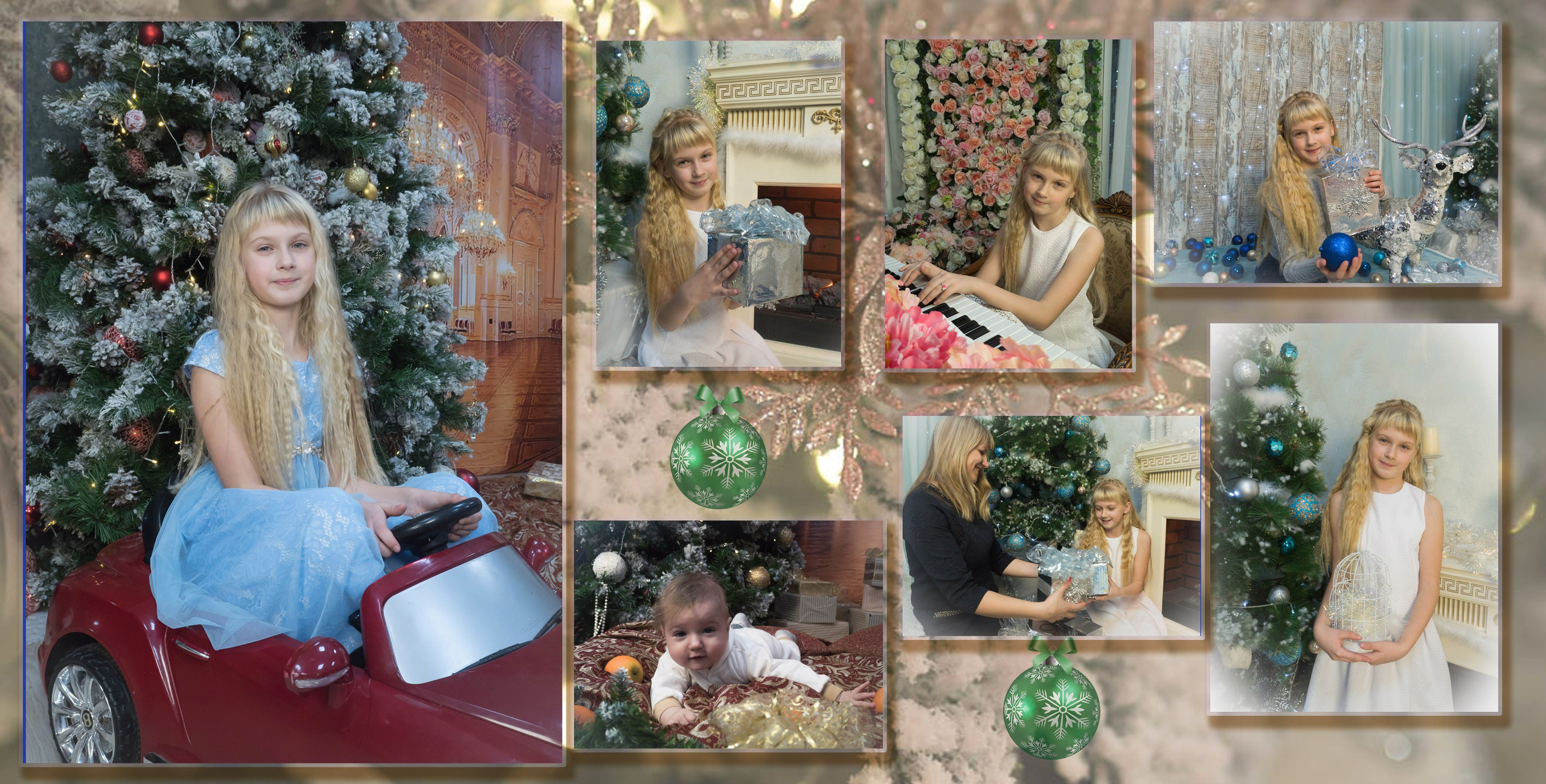 Новогодний Альбом. Семейный детский фотограф в Красноярске Скачкова Юлия