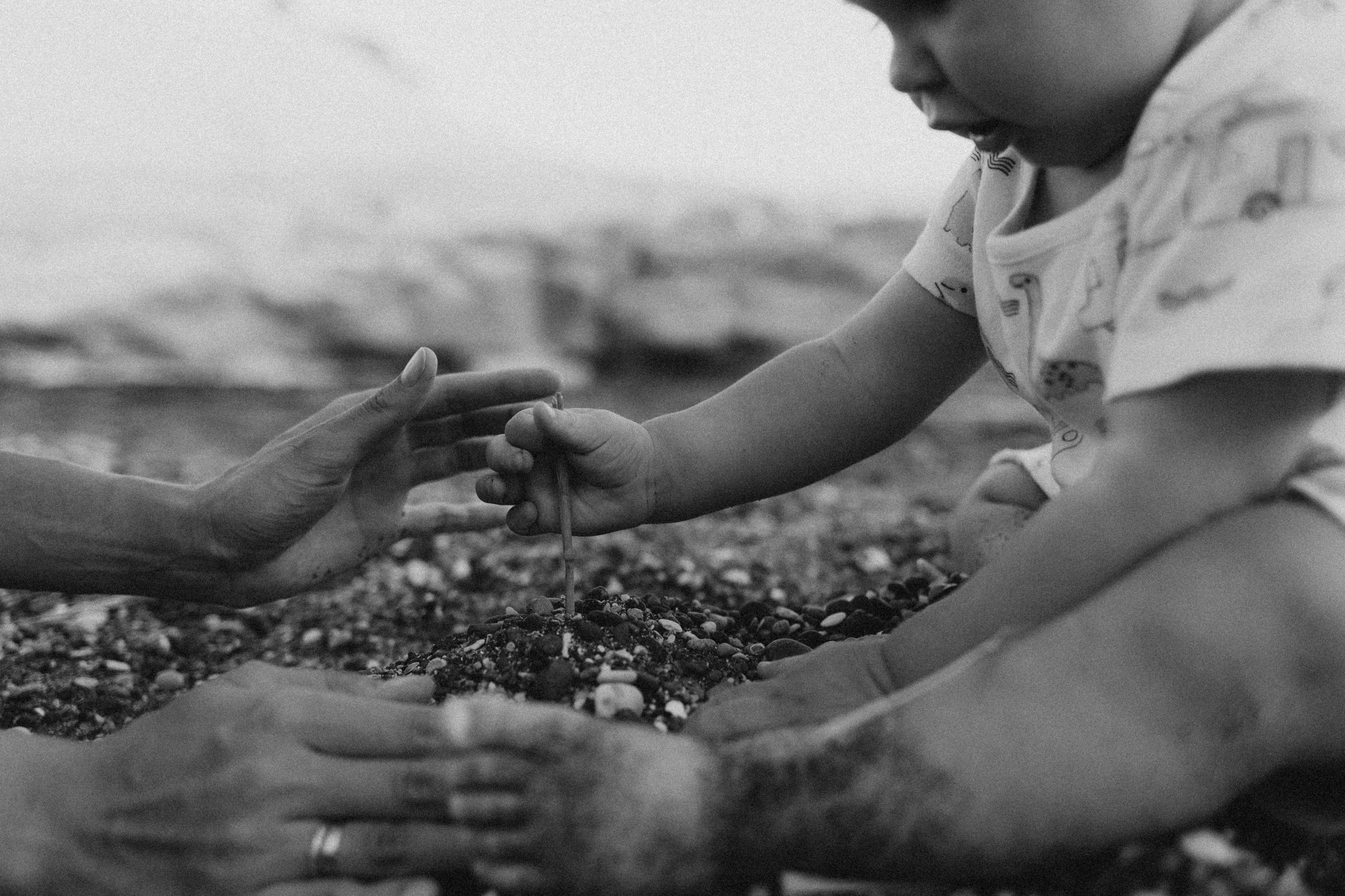 Прогулка у моря. Анастасия Кацуба. Фотограф материнства и семейный фотограф. Валенсия