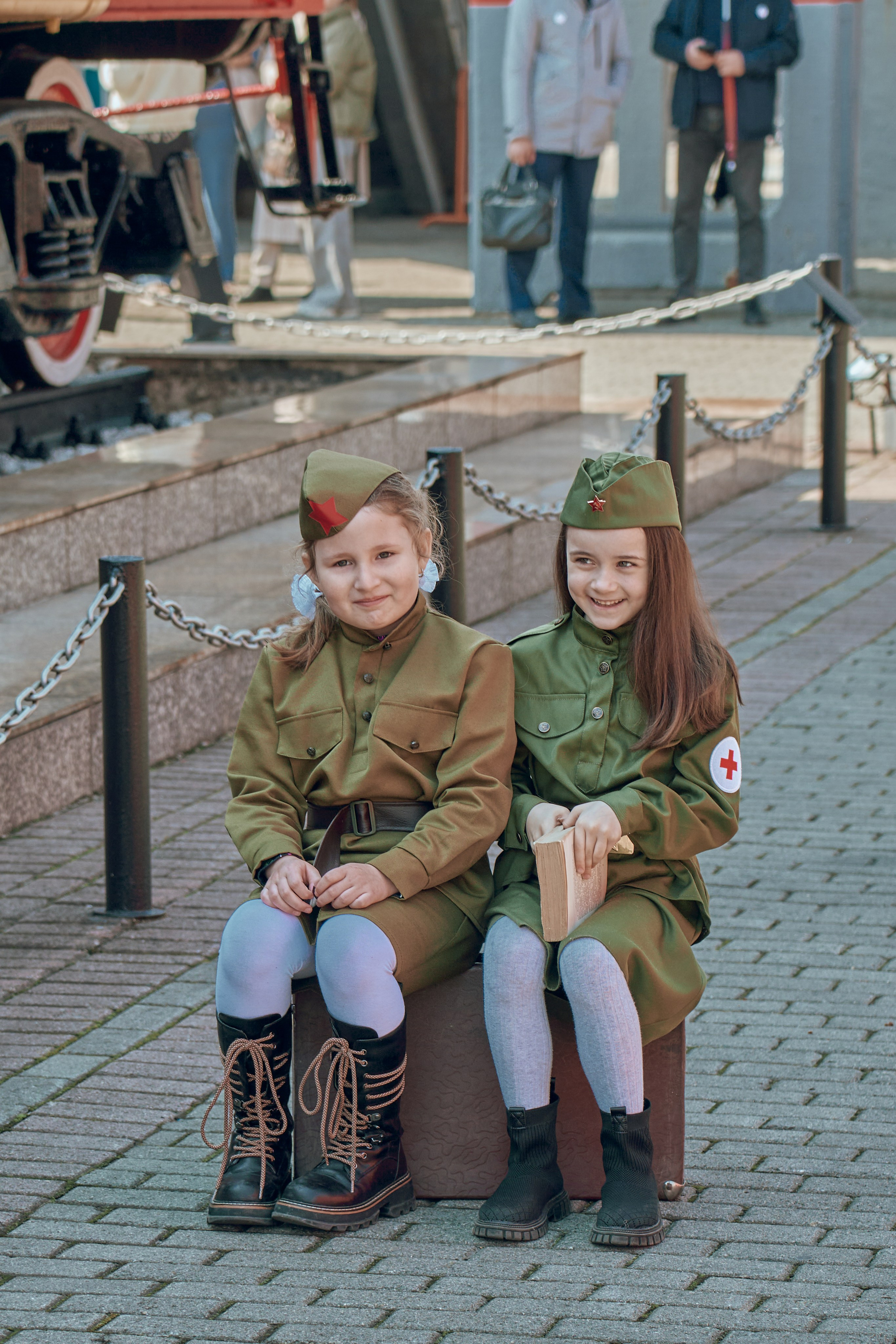 Поезд Победы!. Фотограф во Владивостоке