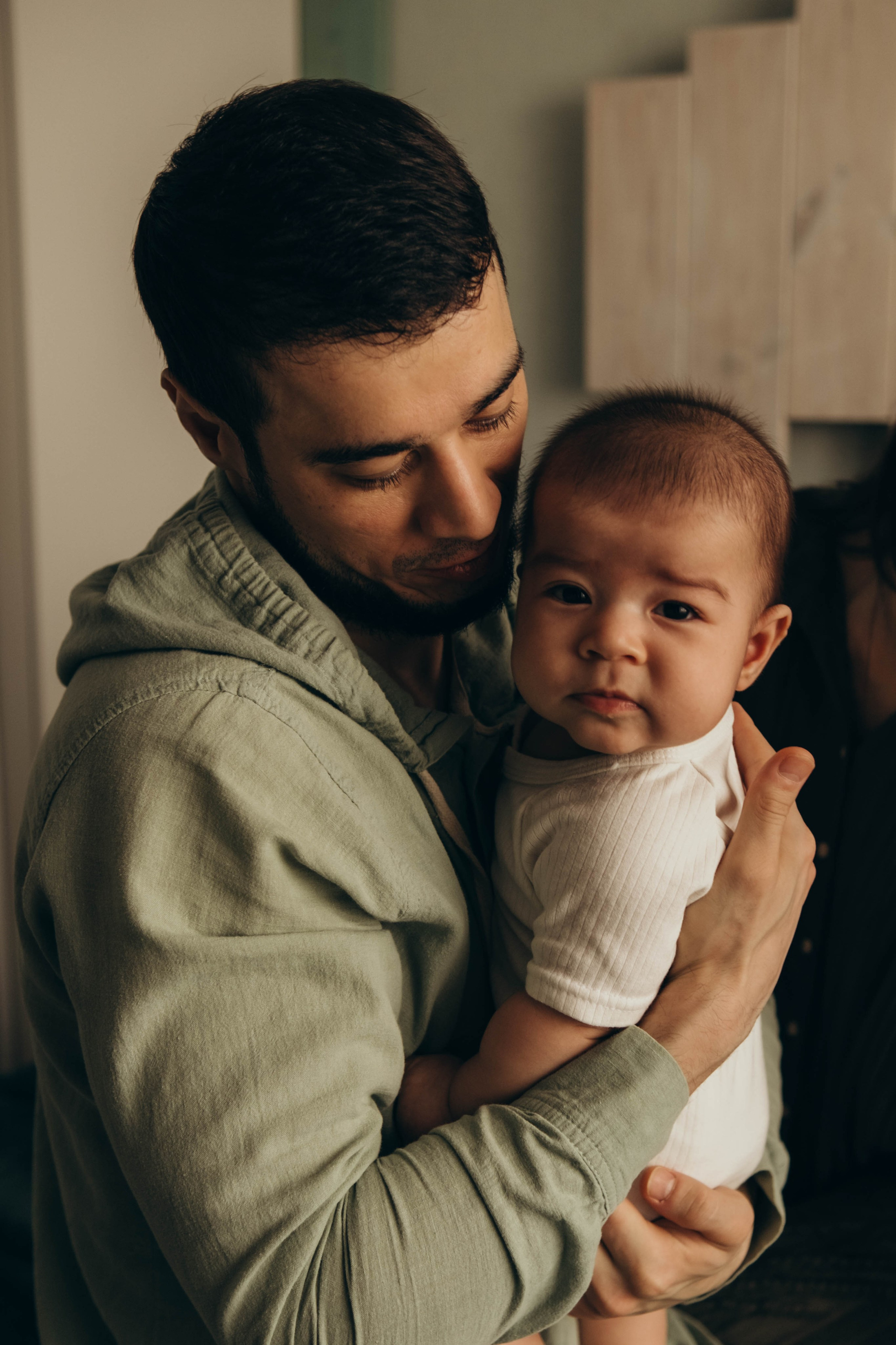 Малышка Эми с мамой и папой. Фотограф Евгения Войко Тюмень