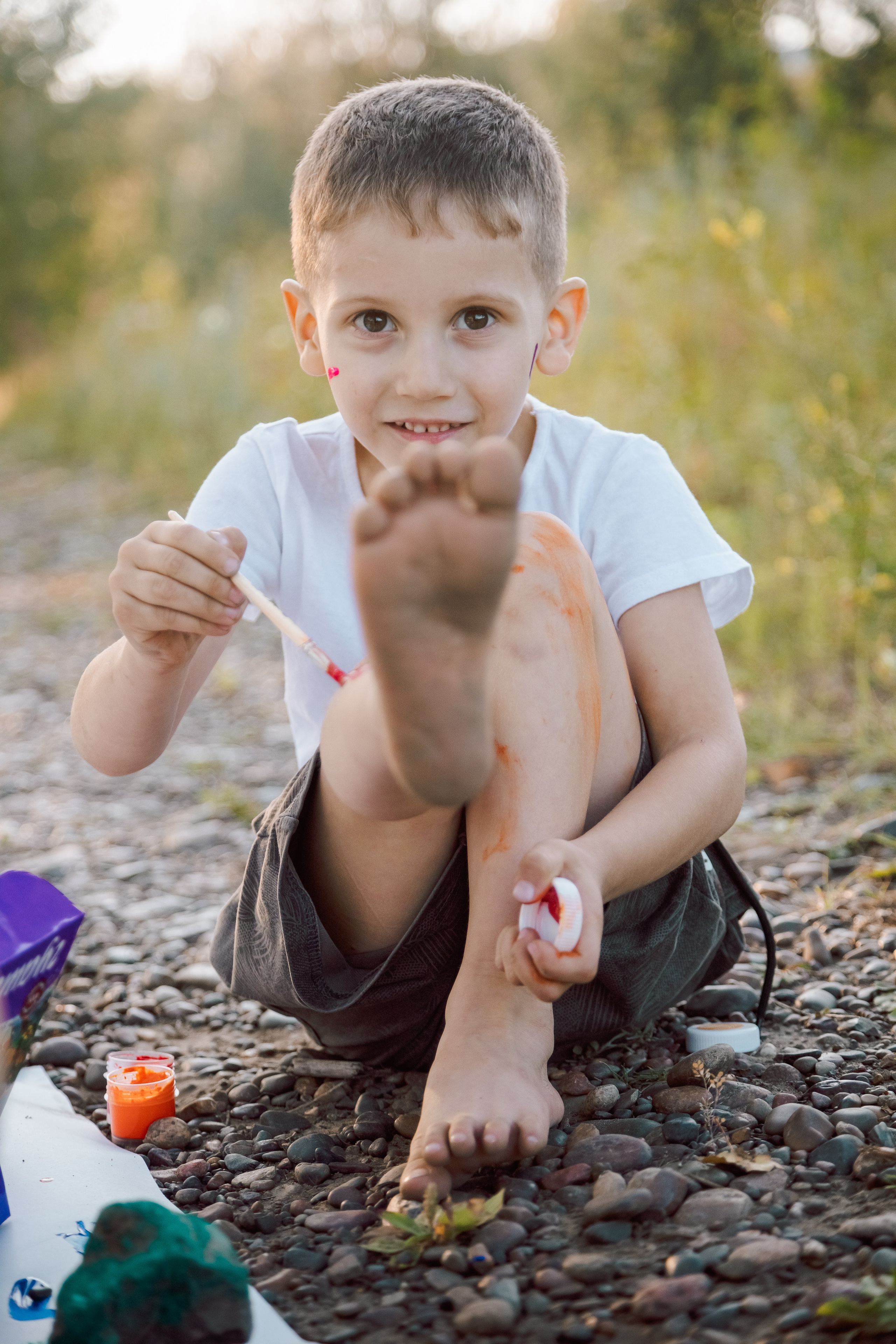 Семейная фотосессия на природе летом. Семейный и детский фотограф в Красноярске Ольга Гаврикова