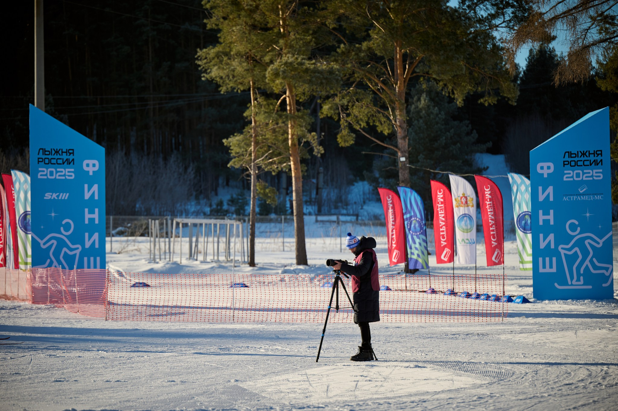 Лыжня России 2025. Мезенцев Евгений фотограф
