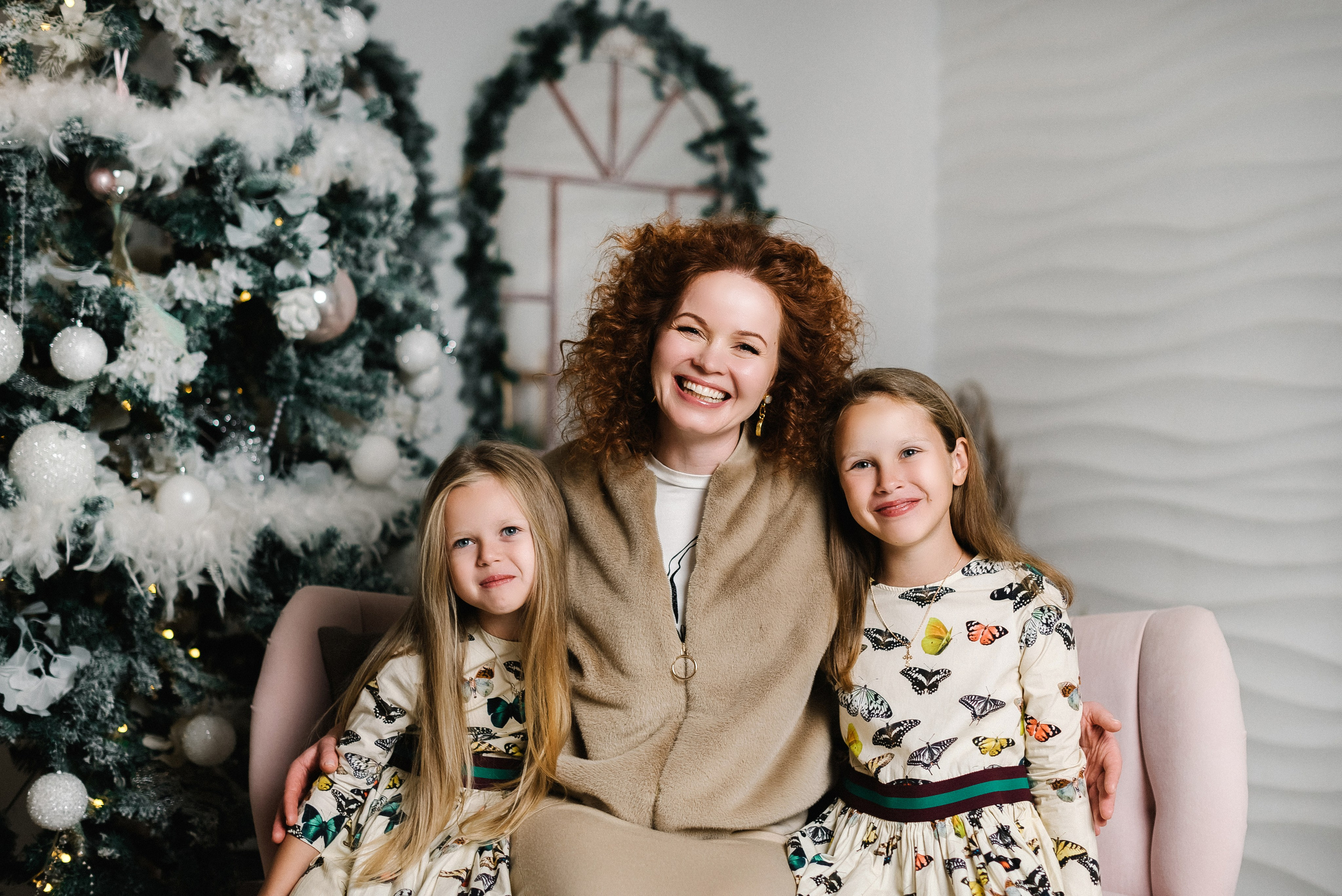 Новгодняя история большой семьи. Фотограф в Самаре Мария Шерер