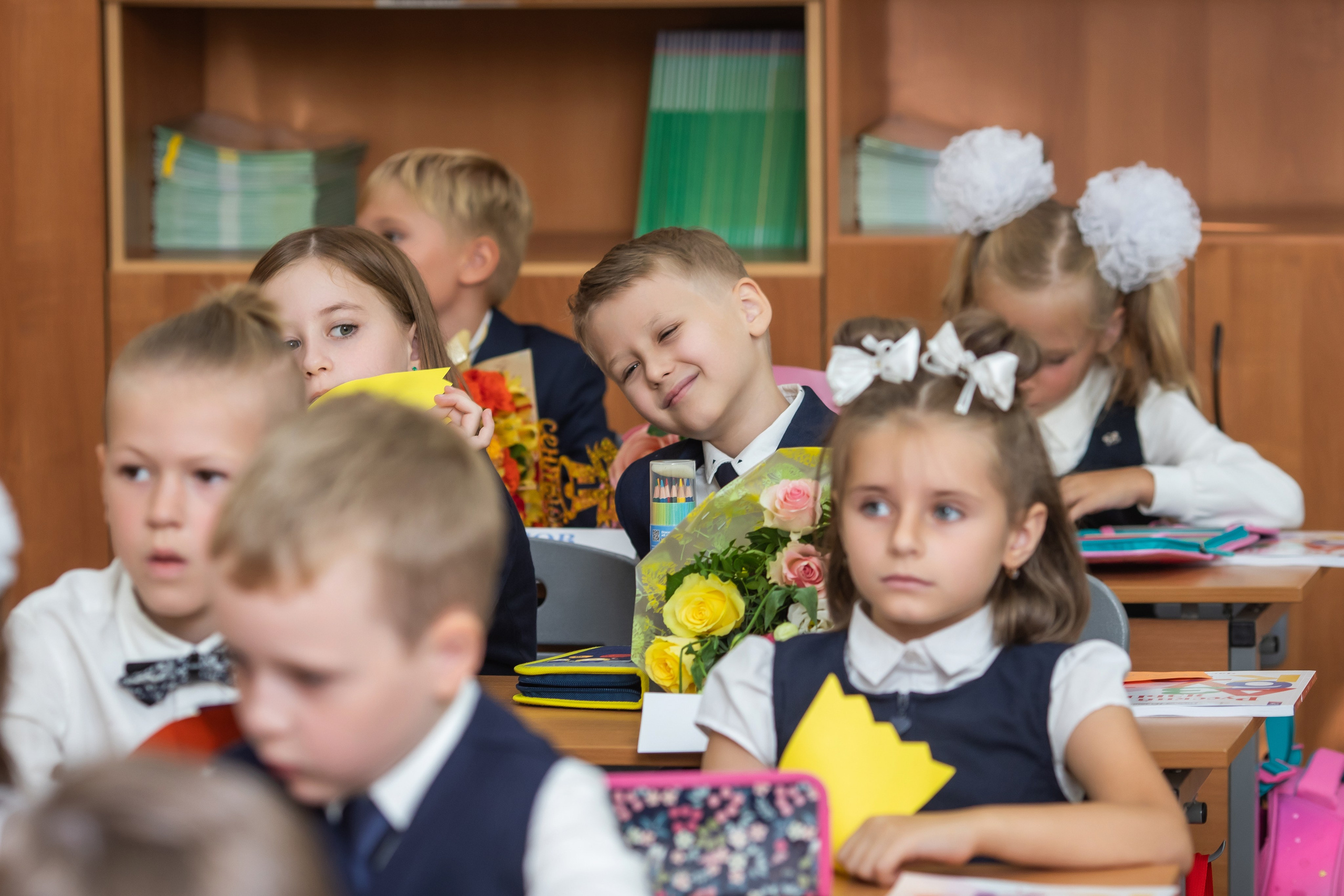 Первоклашки. Школа 1302. Семейный фотограф в Москве Наталья Чуб, заказать Фотокнигу