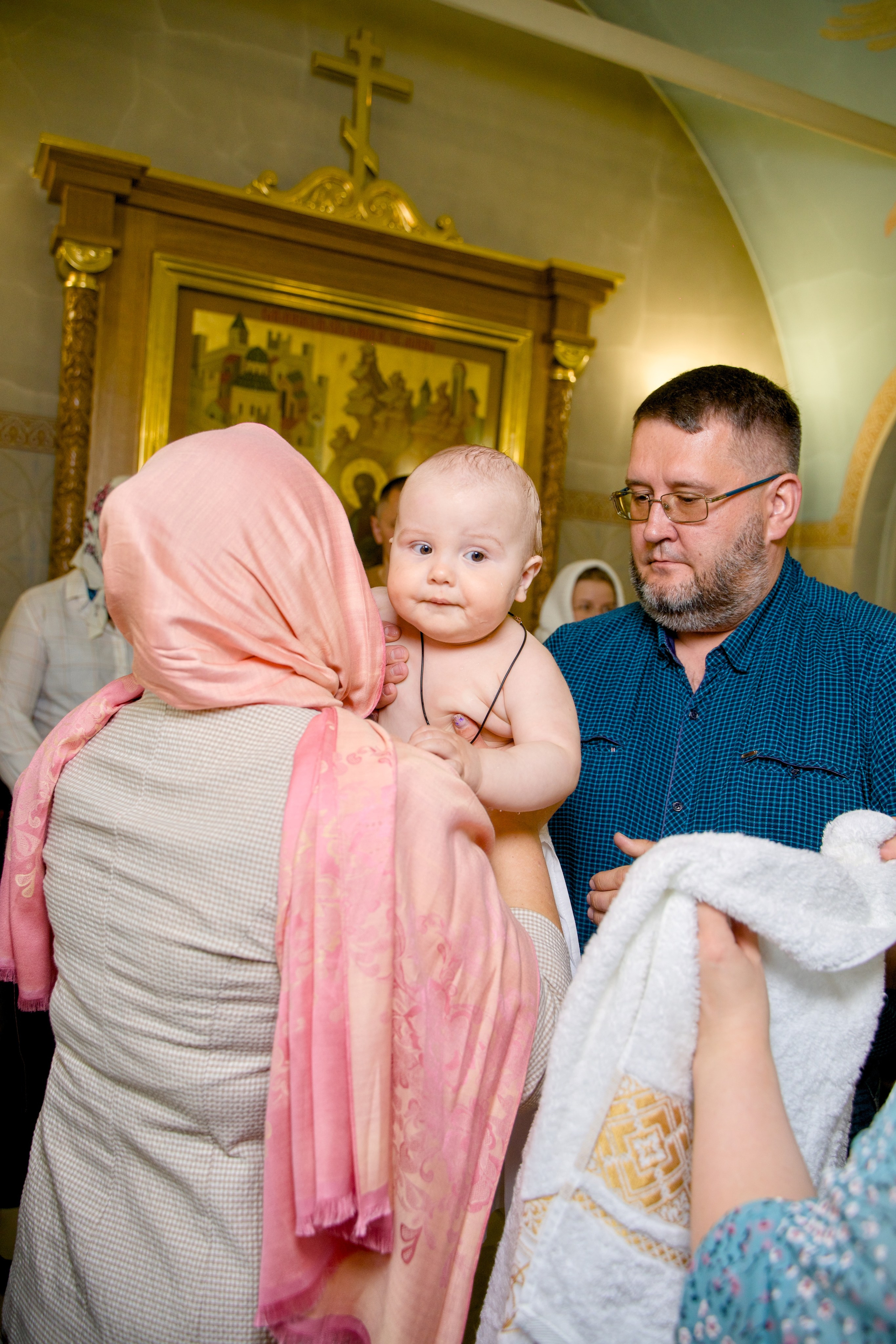 Крещения. Фотограф Богдан Оськин