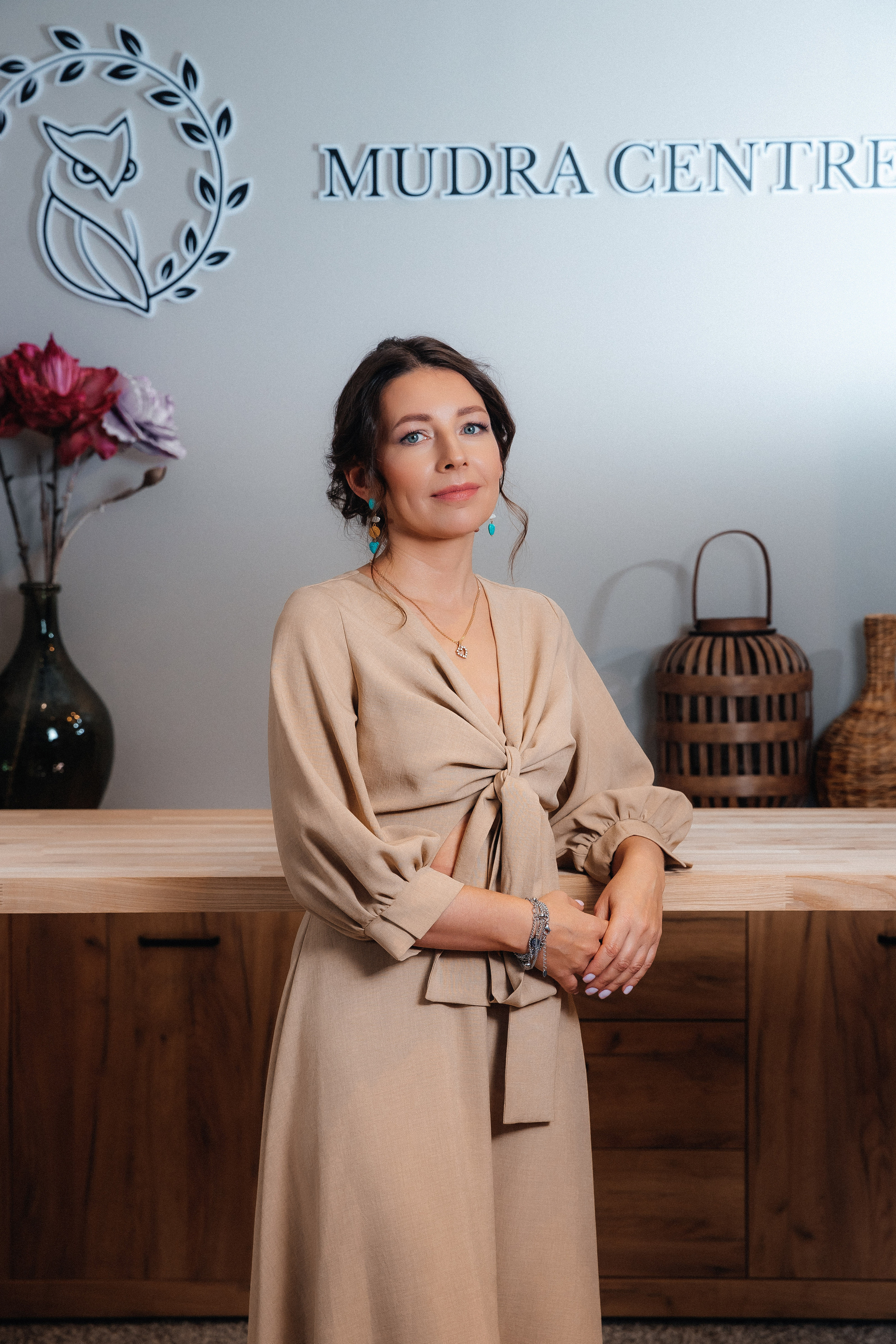 Портретная съёмка специалистов центра здоровья Mudra centre