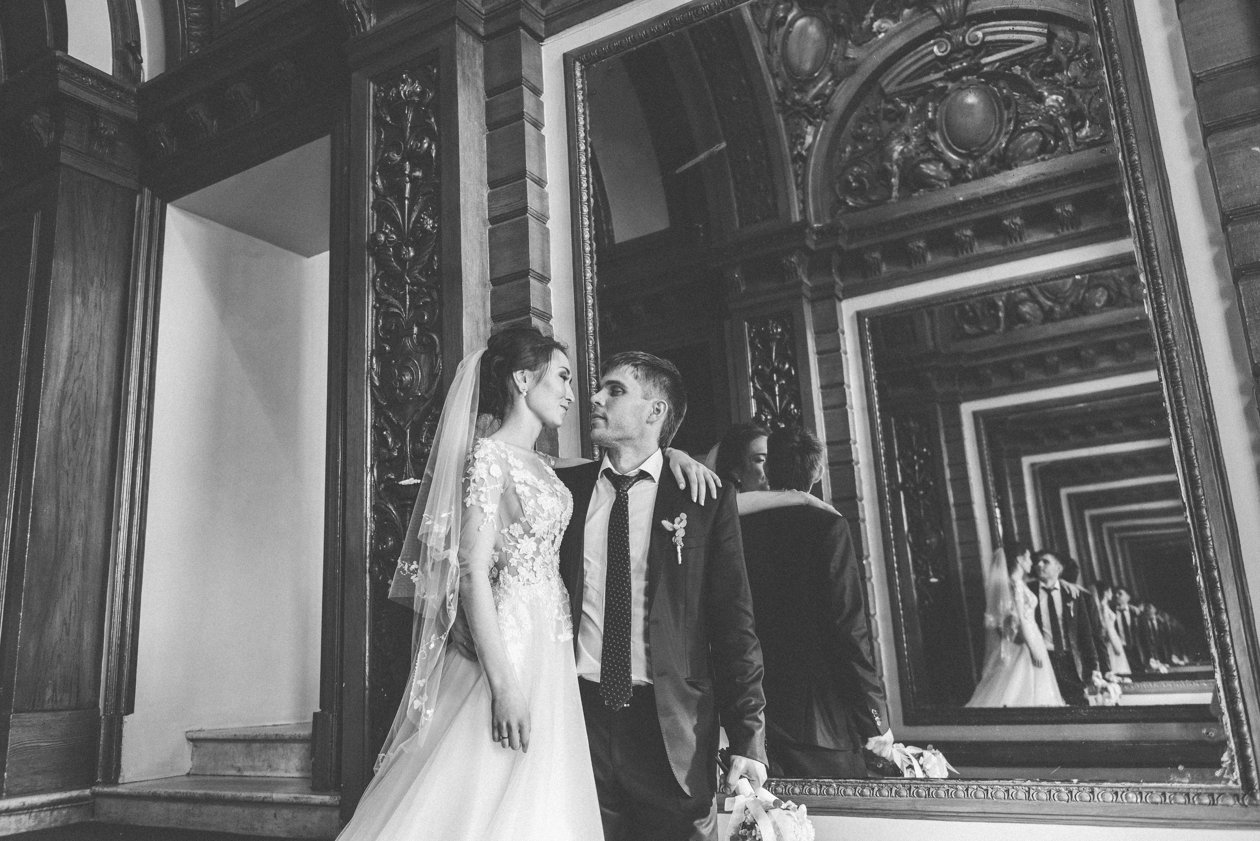 Свадьба для любителей ч/б фото. Артем и Айна. Свадебный и семейный фотограф София Невская