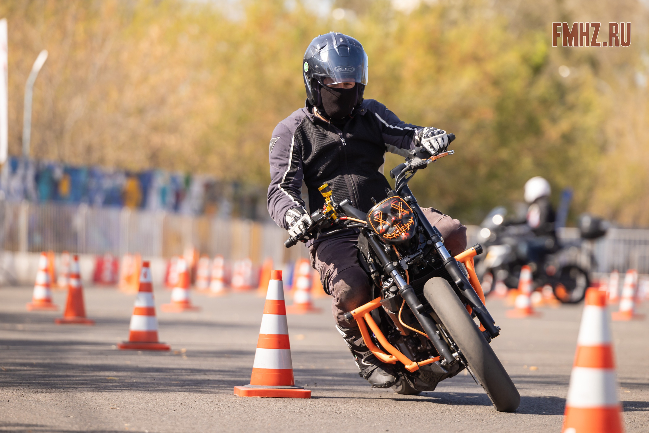 Соревнования по мотоджимхане на площадке Мосгортранс 15.09.2024. Фотограф Владимир Охрименко