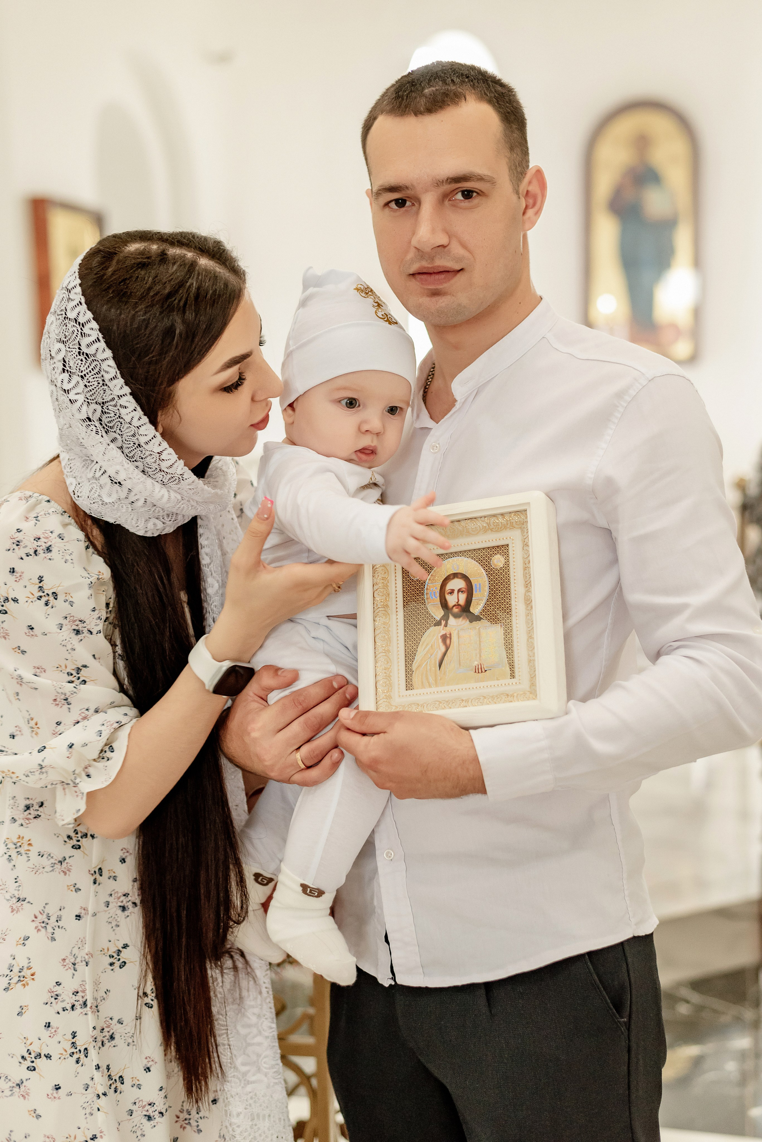 Крещение Дамира. Семейный и детский фотограф Наталья Горда