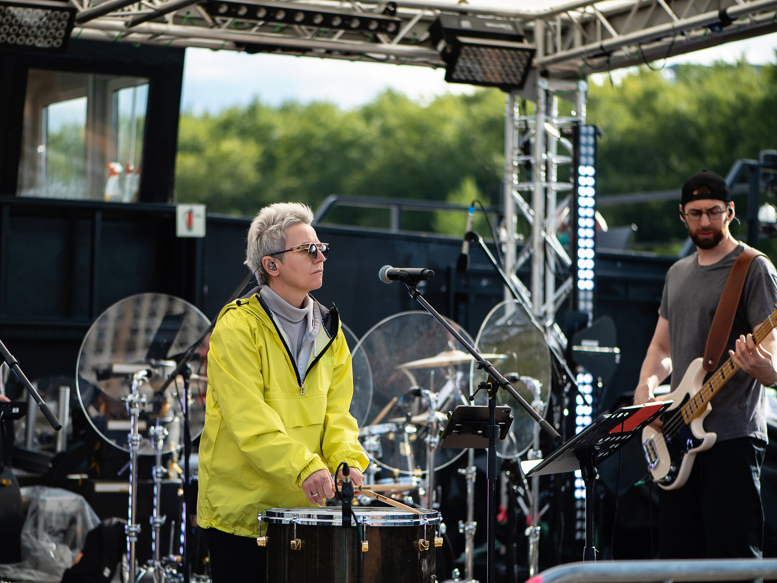 Светлана Сурганова и оркестр. Летник на корабле. Репетиция перед концертом. Москва, 21.08.2025. Фотограф в Москве, Оксана Ребристая