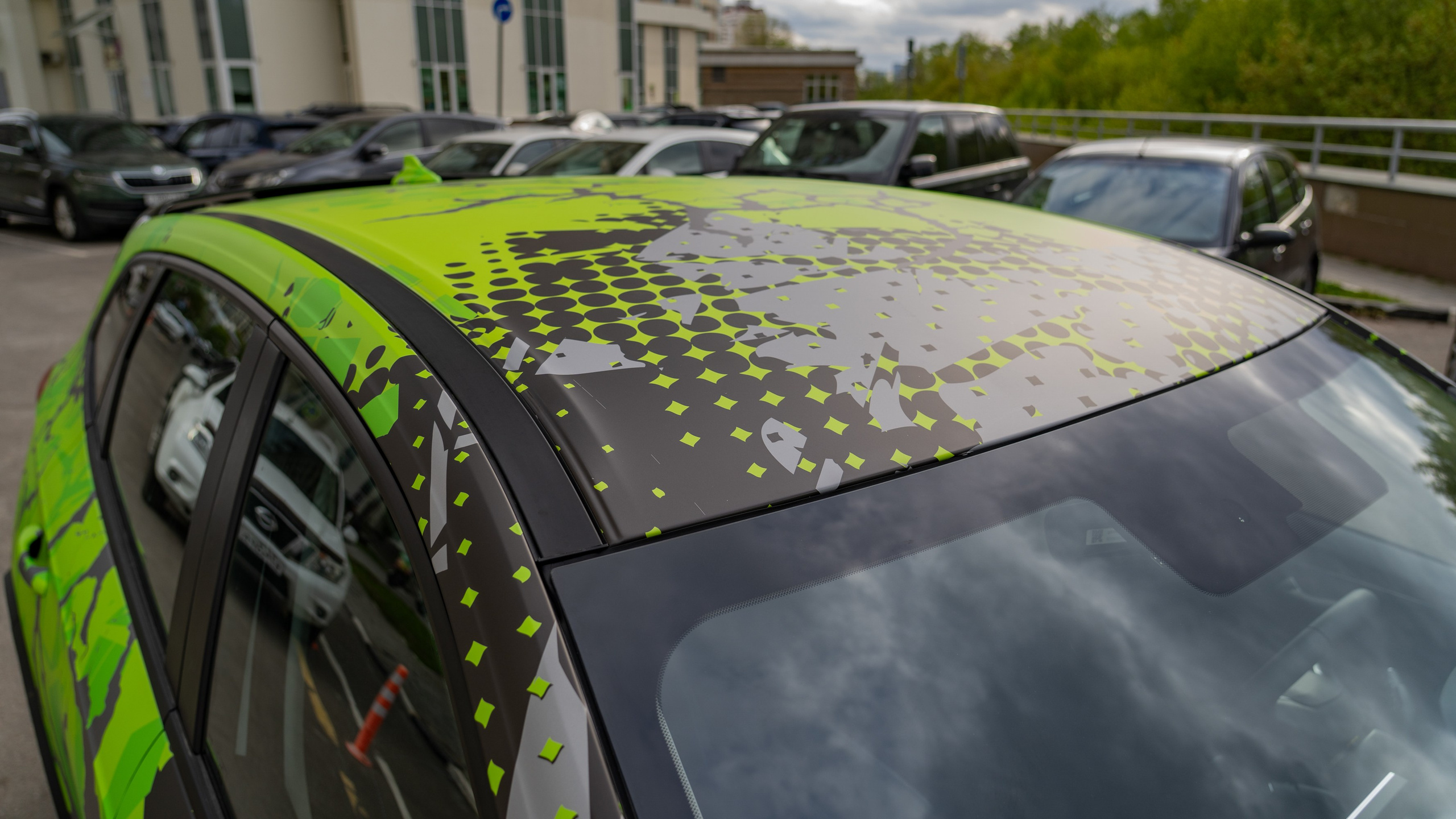 Винилография на Haval Jolion. Студия дизайна и оклейки авто Barmaley Design