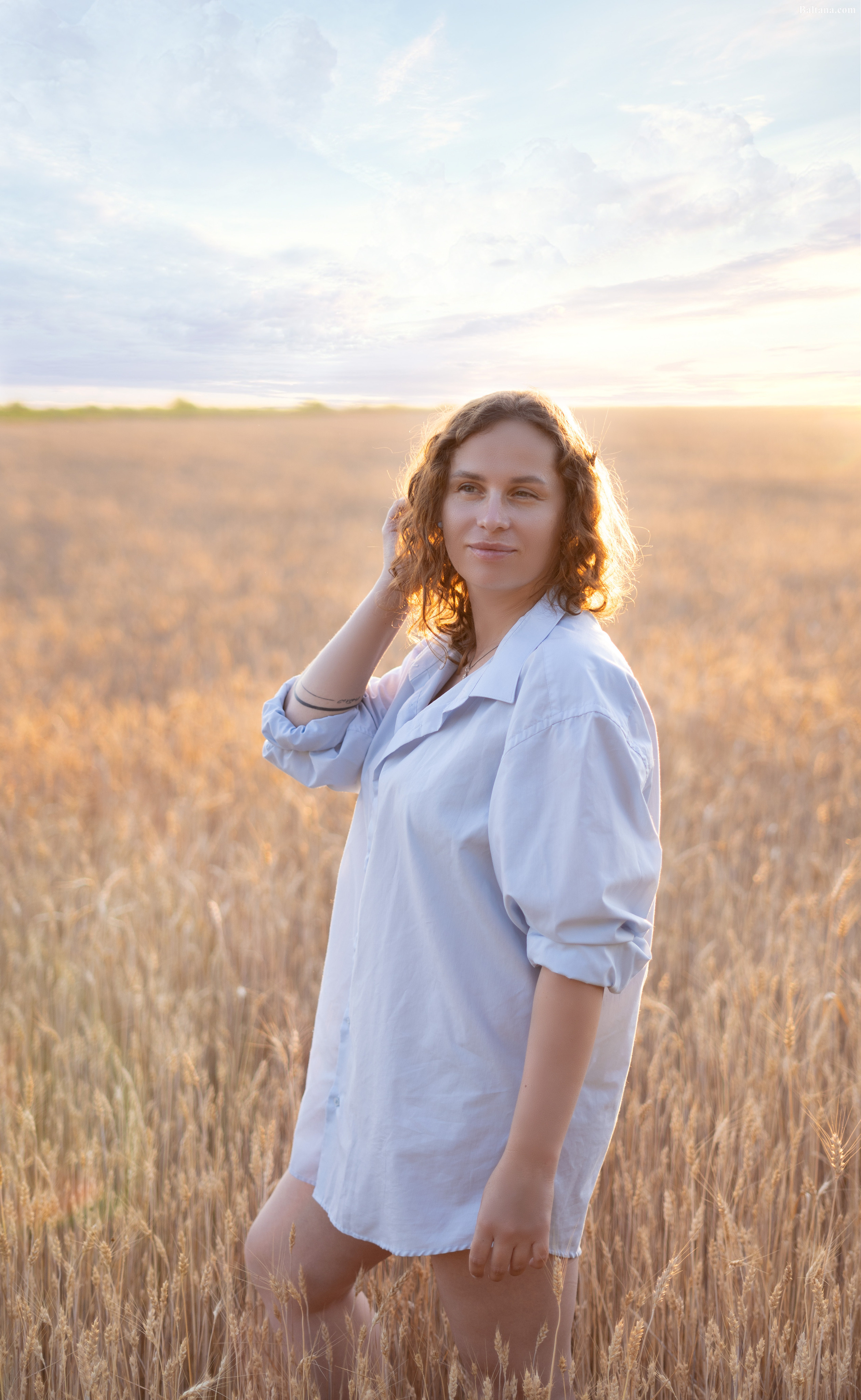 Закатное поле. Семейный и детский фотограф Ростов-на-Дону Кылосова Елена