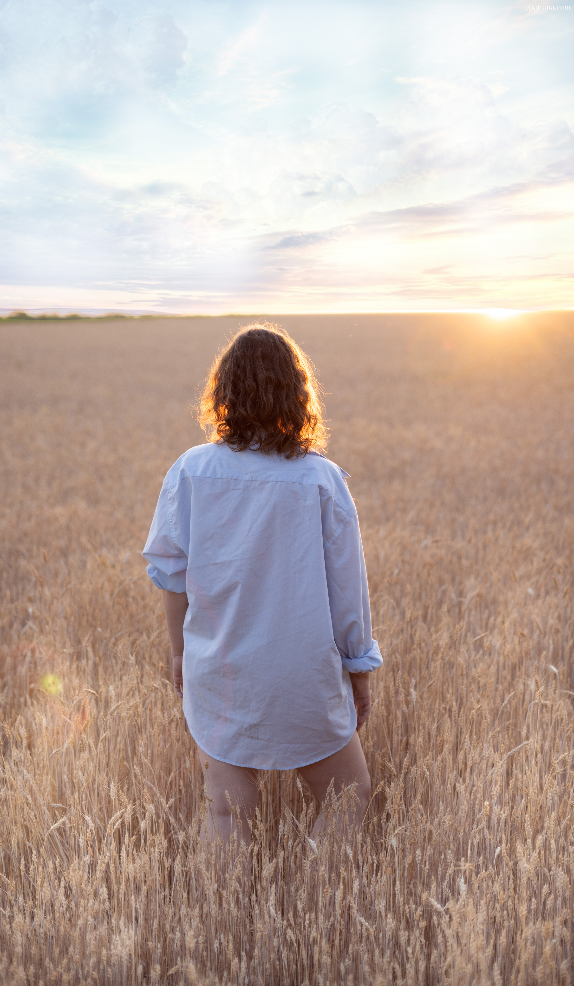 Закатное поле. Семейный и детский фотограф Ростов-на-Дону Кылосова Елена