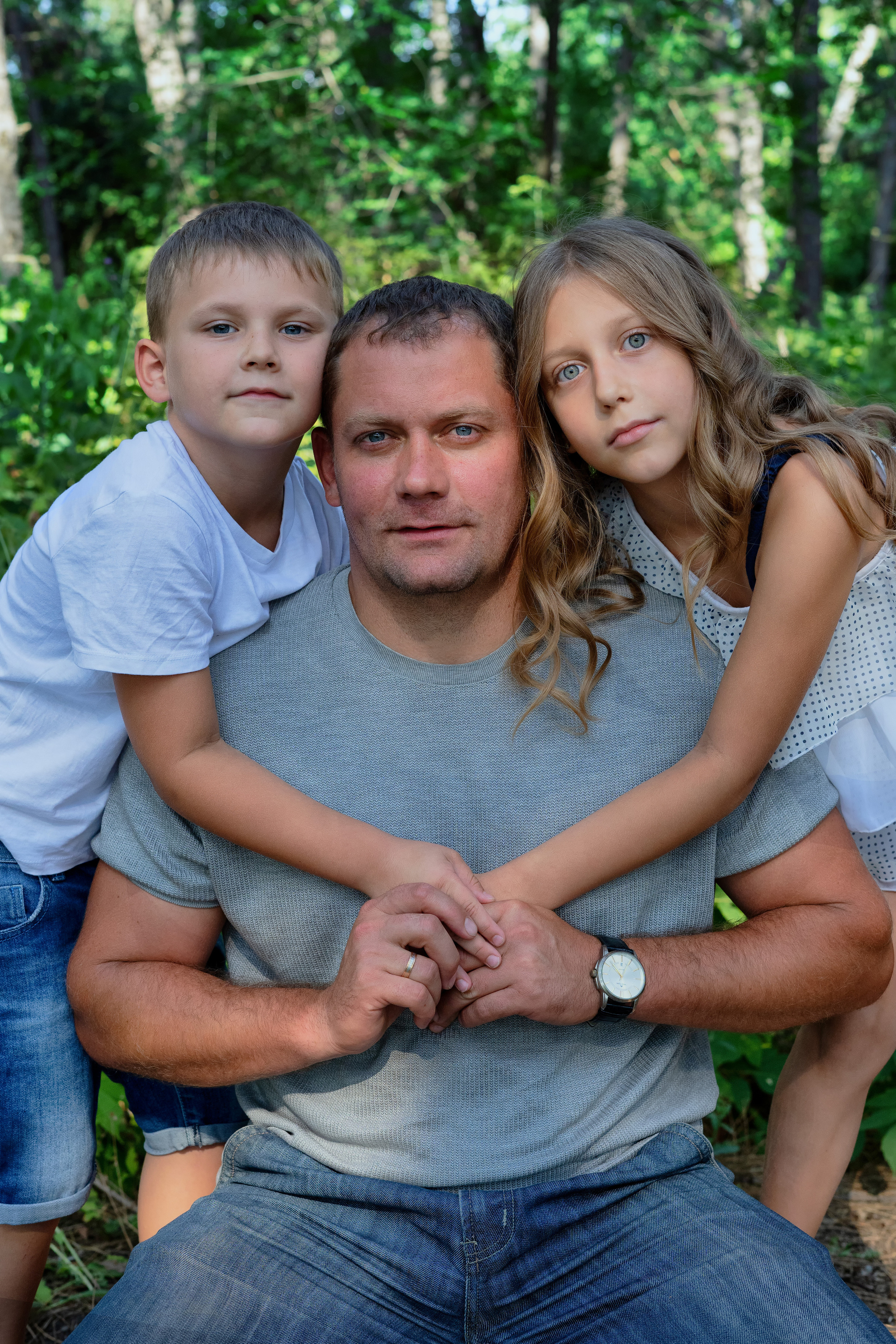 Семейная прогулка в лесу. Семейный и детский фотограф Ростов-на-Дону Кылосова Елена