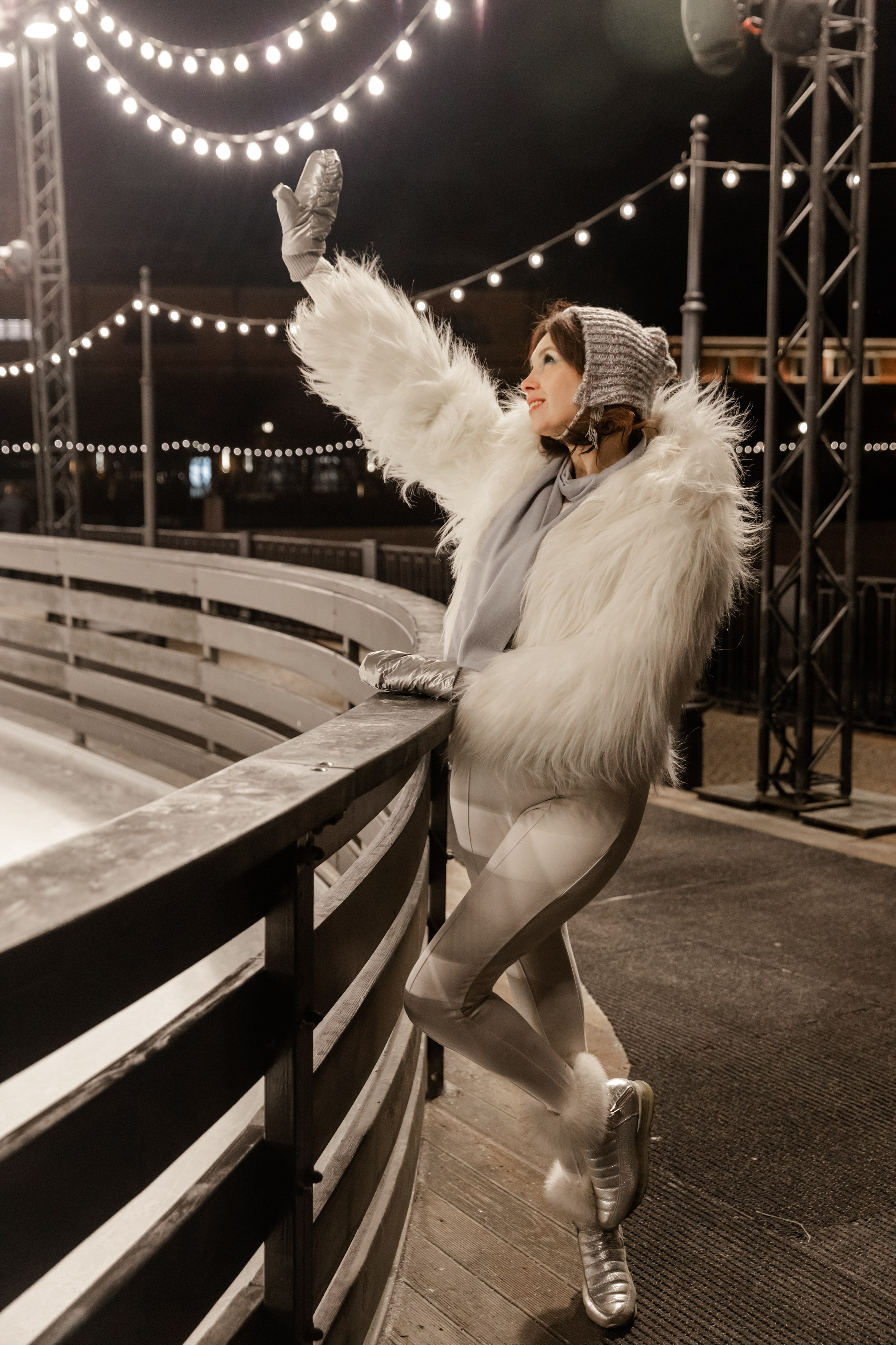 На катке. Новая Голландия. Семейный фотограф в Санкт-Петербурге Ева Маркова