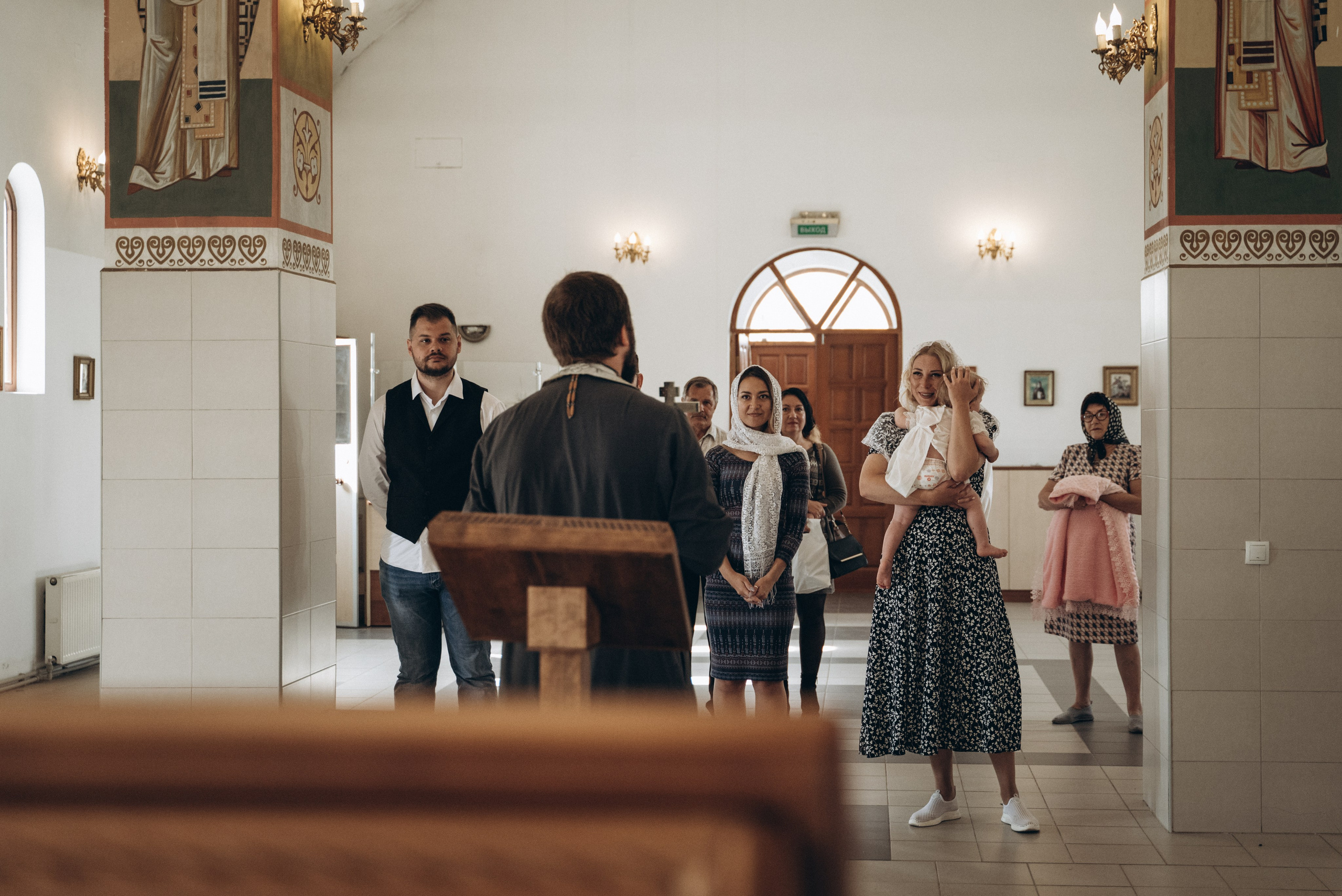 Крещение Леокадии. Семейный фотограф в Минске Дарья Дреко