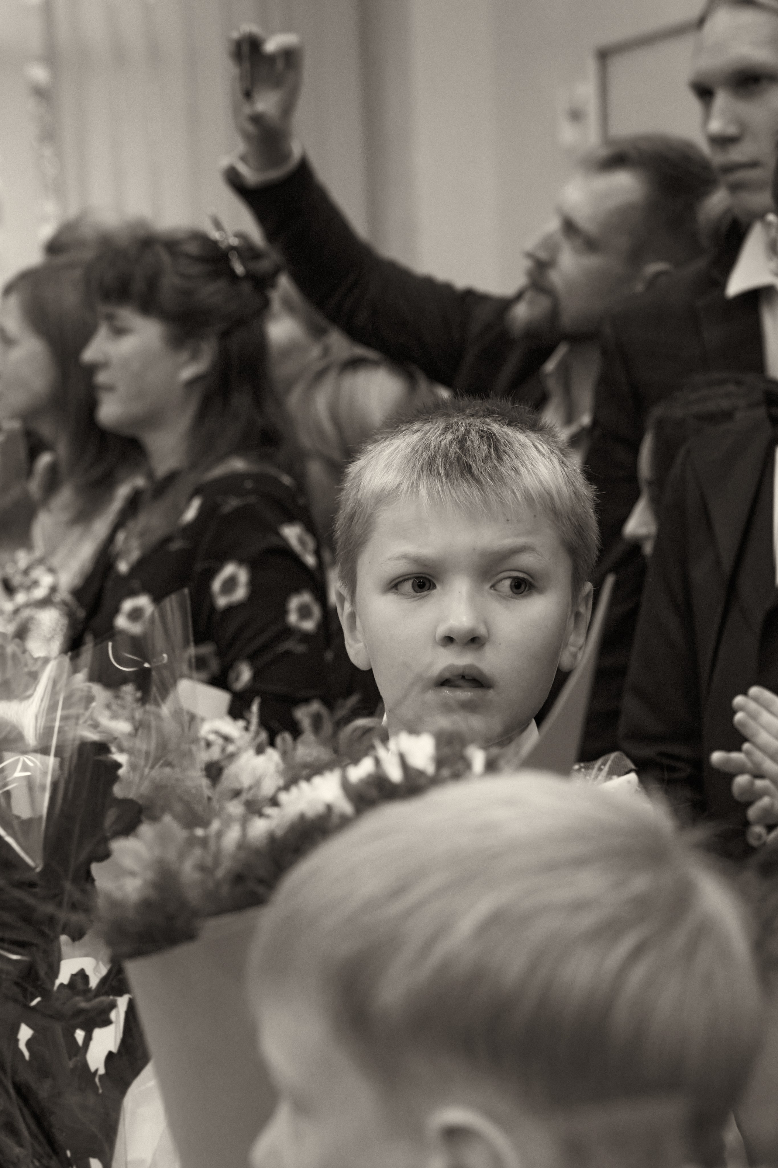 Школьная линейка. 1«Б». Фотограф в Санкт-Петербурге Настя Атом