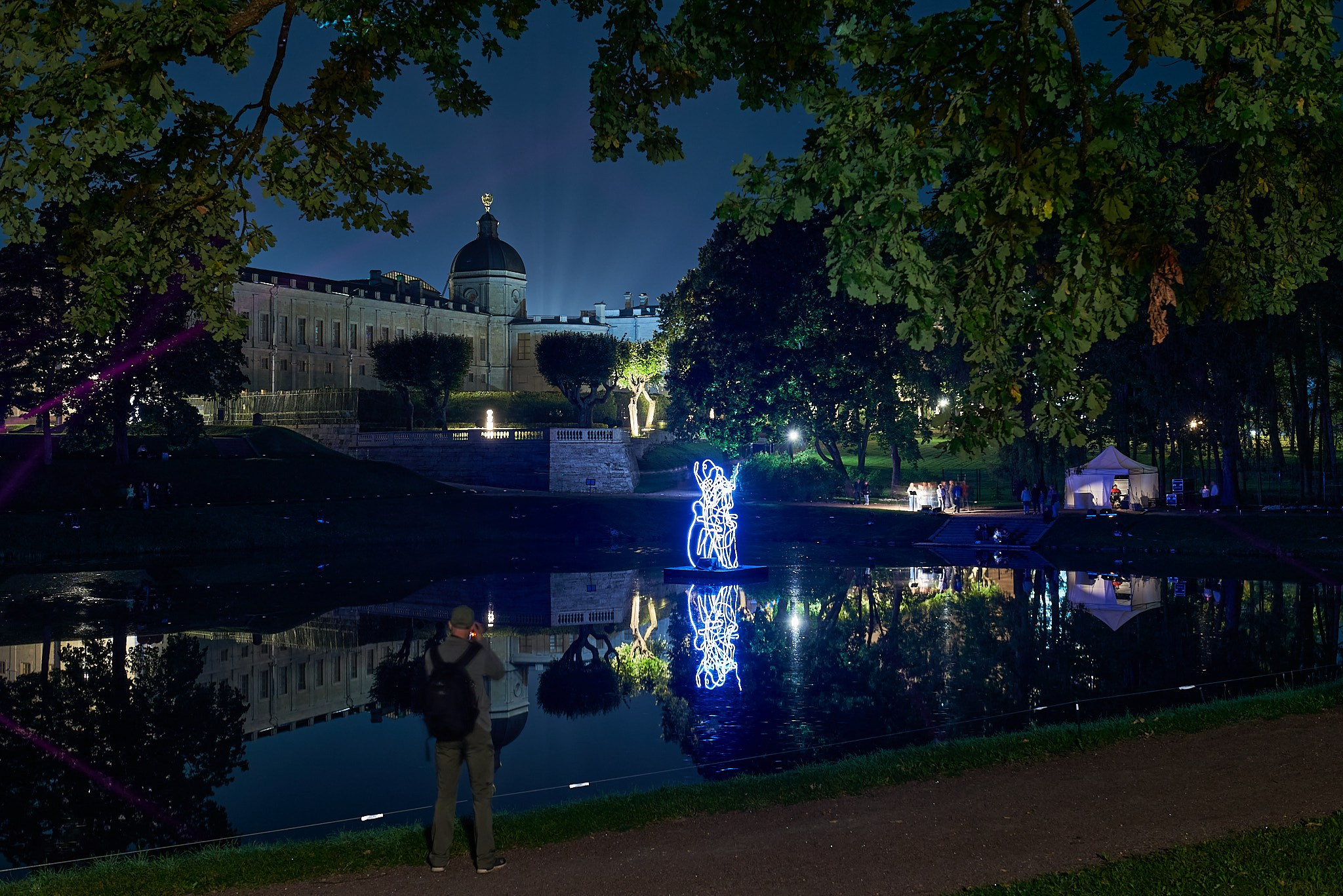 Ночь света 2024 Гатчина. Иван Ступа, репортажный фотограф в Санкт-Петербурге и Ленинградской области