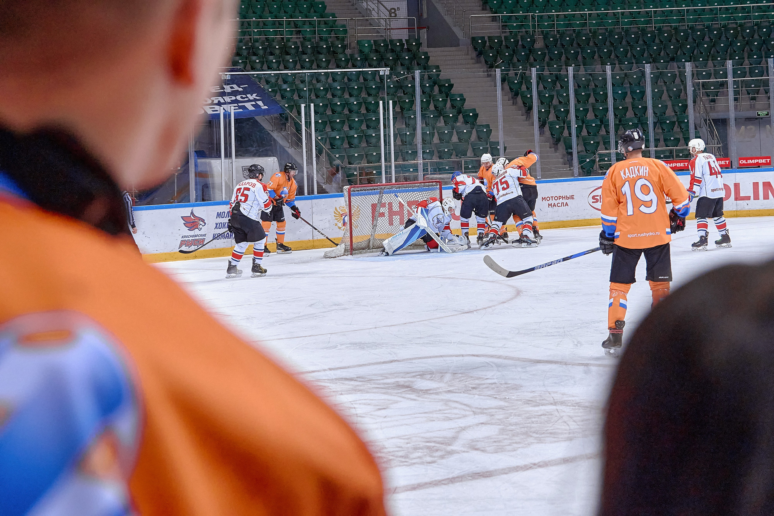 Платинум Арена — Хоккей — РусГидро. Фотограф Яковлев Роман — Красноярск
