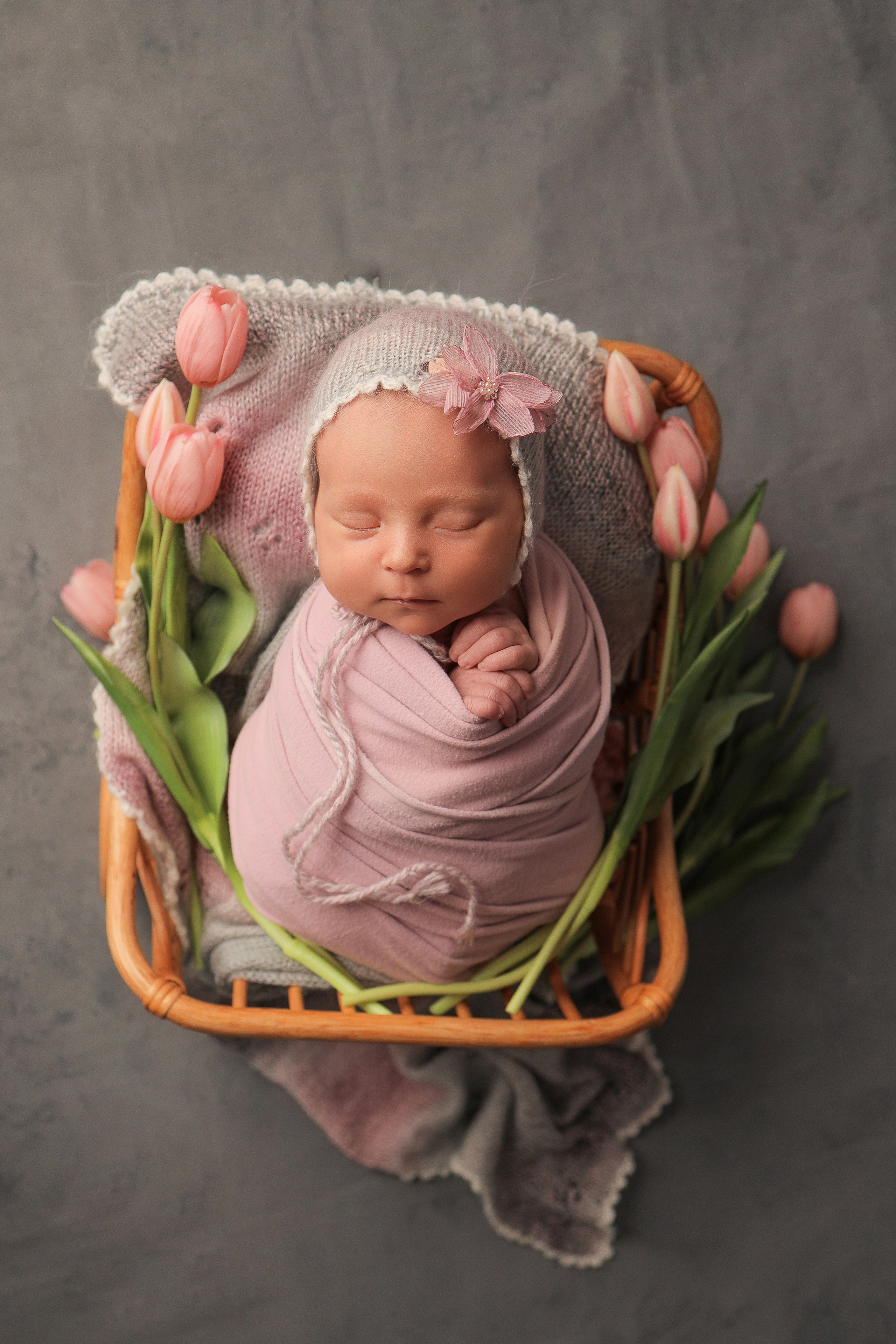 Ульяна, 16 дней. Фотограф новорожденных в Новокузнецке Анна Горошникова
