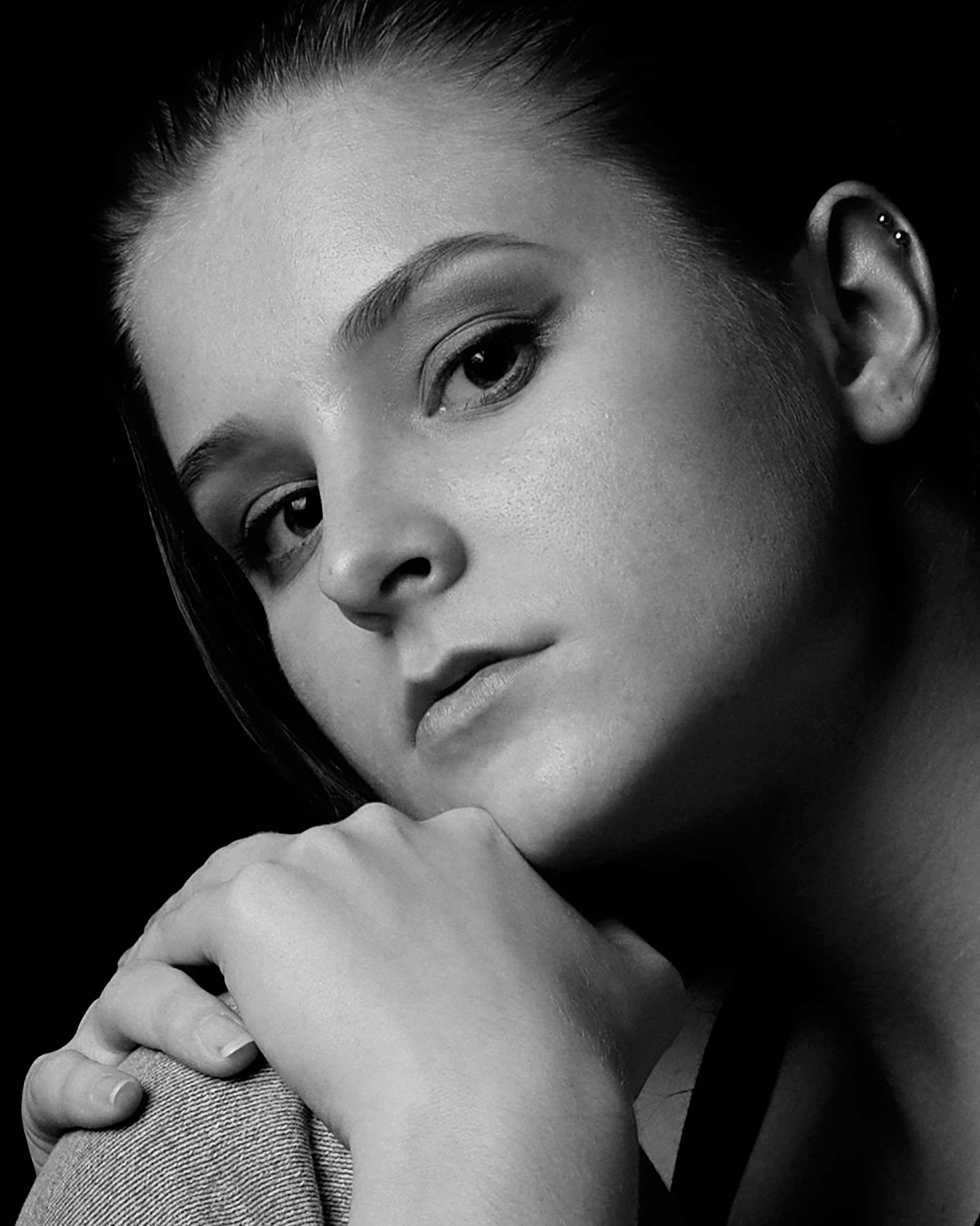 Черно-белый портрет в СПб