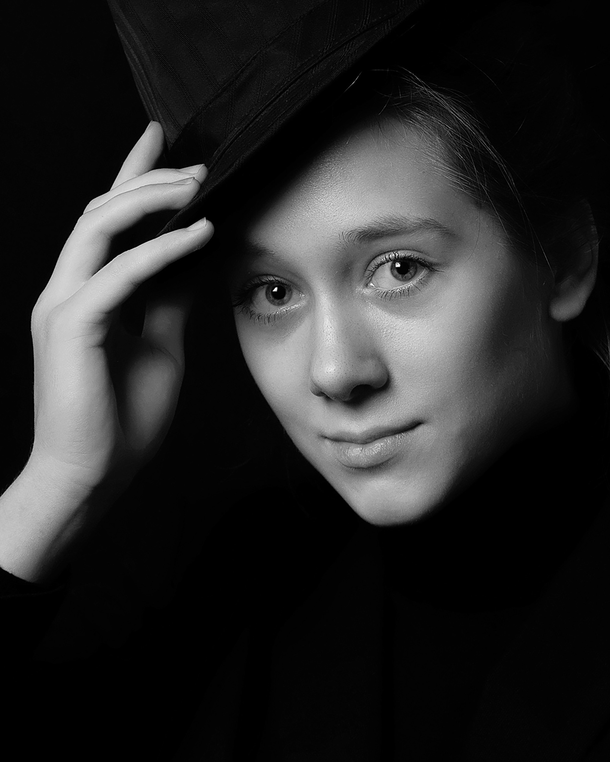 Черно-белый портрет в СПб