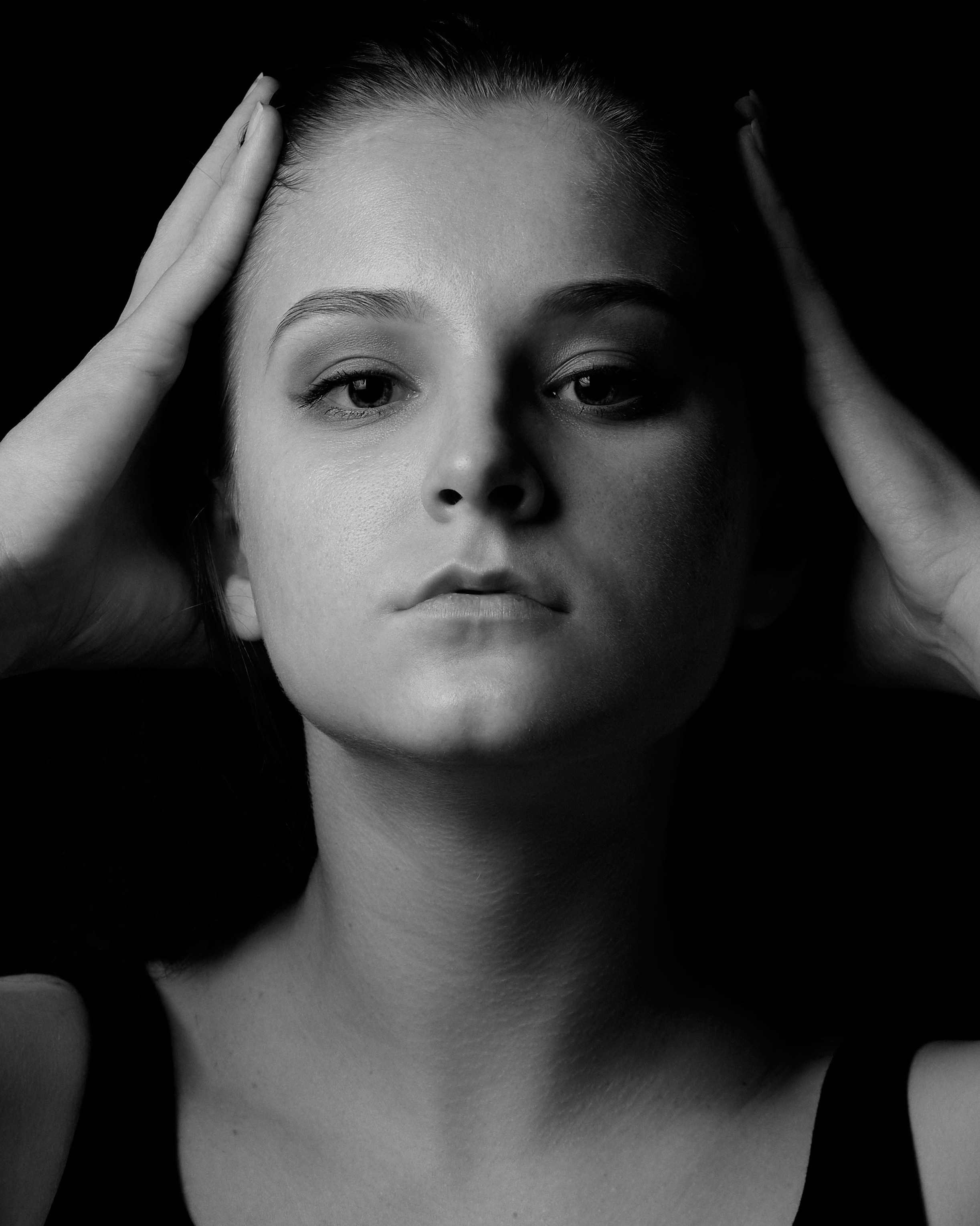 Черно-белый портрет в СПб