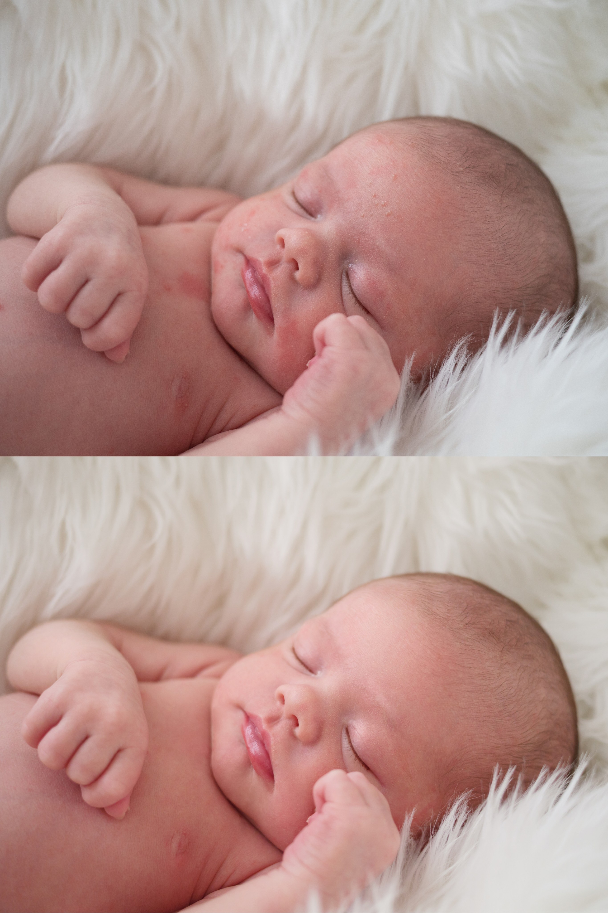 Ретушь портретной фотографии новорожденных, младенцев, натуральная естественная качественная ретушь кожи 