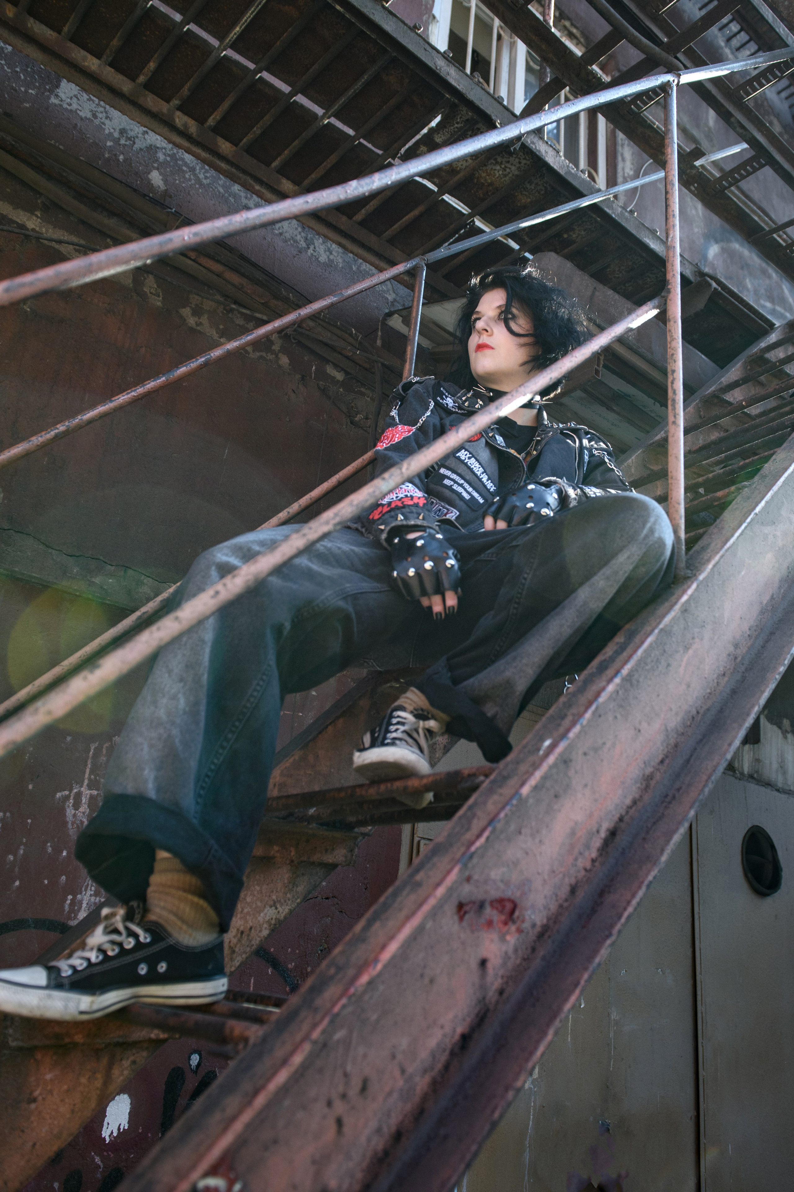 Неформалы. Виктория. Организация и проведение фотосъемок в Санкт-Петербурге. Фотограф Смирягин Илья