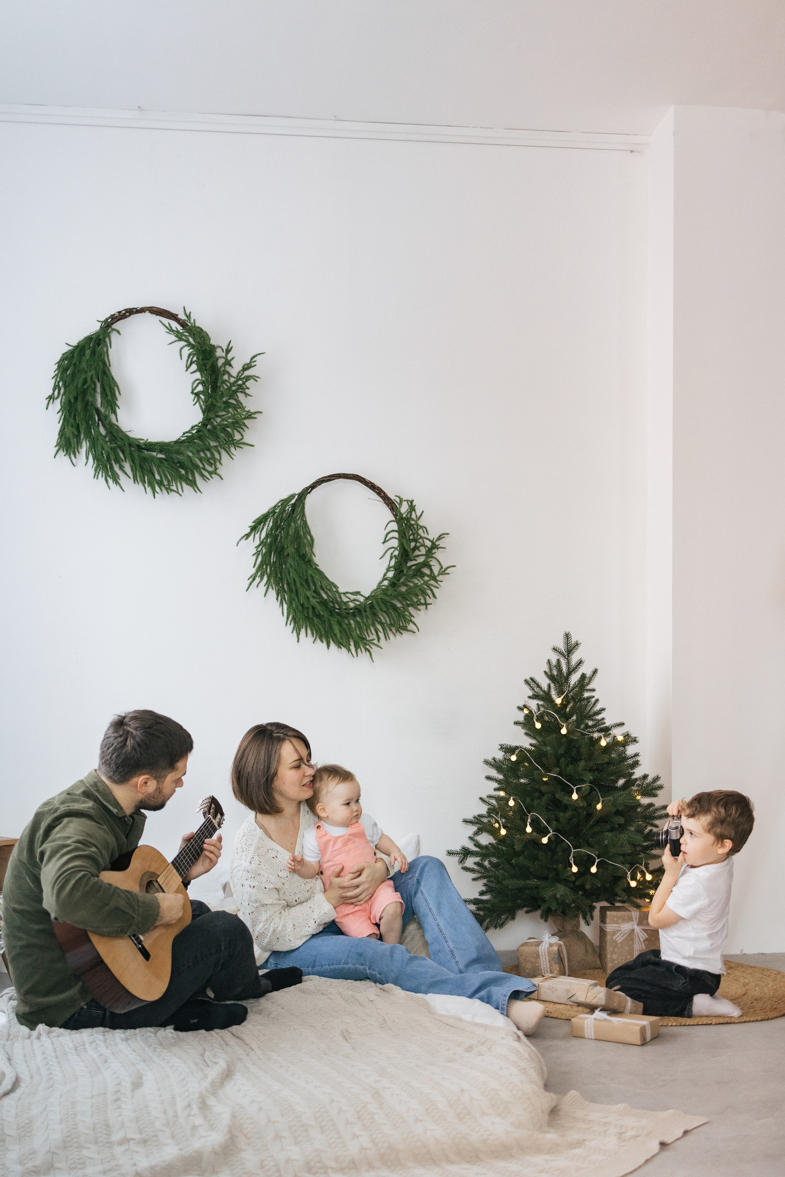 Семья в студии. Фотограф Алена Малинина в Санкт-Петербурге Пушкин Питер СПб Семейные и детские фотосессии